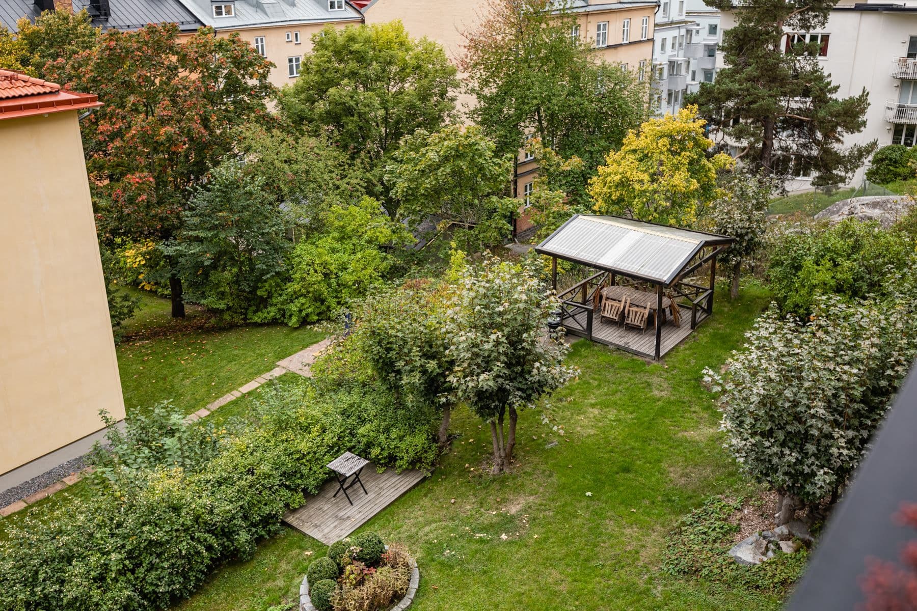 Innergården ovanifrån