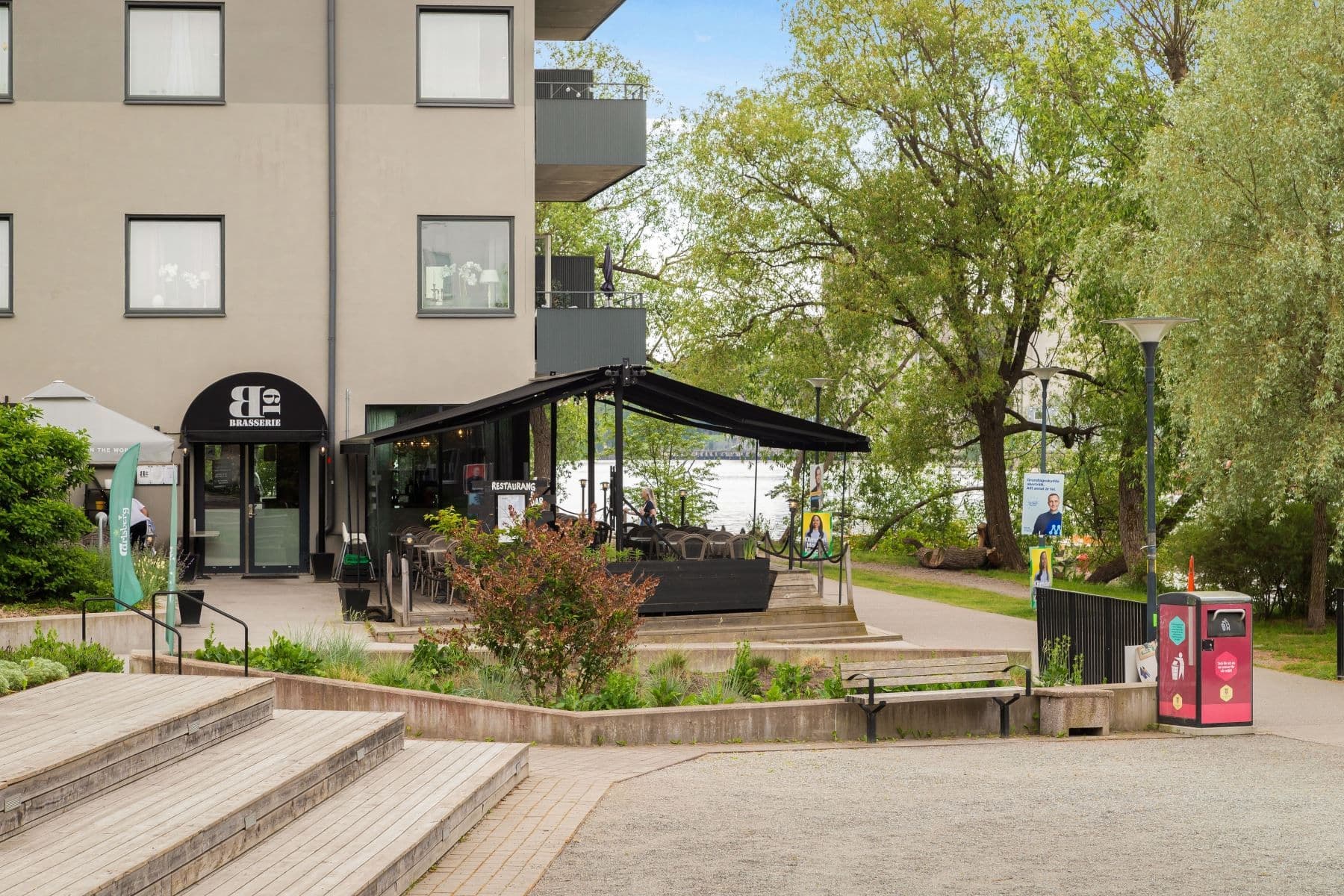 Brasserie 19 på Hamngatan!