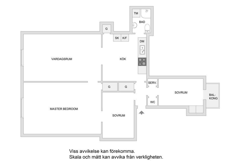 Alternativ planlösning