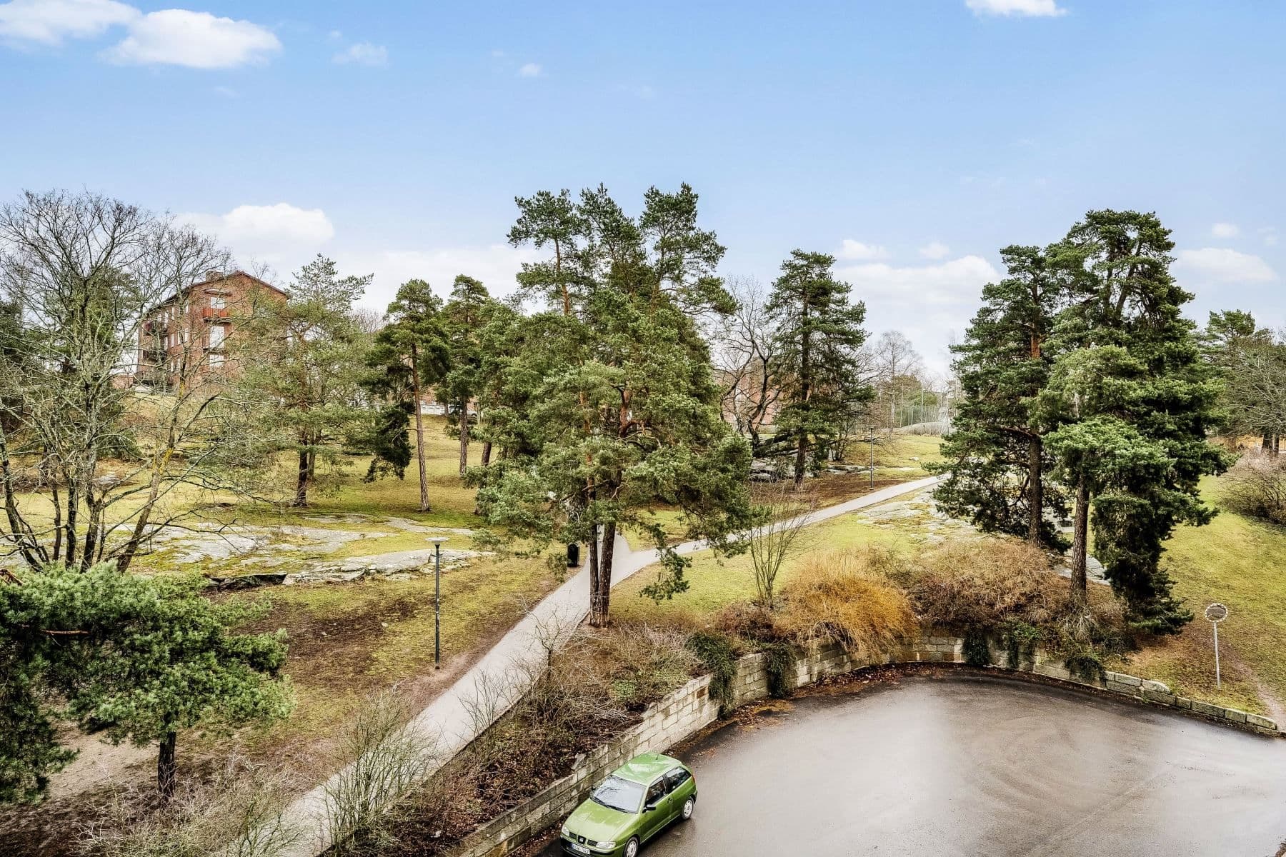 Vy från balkongen