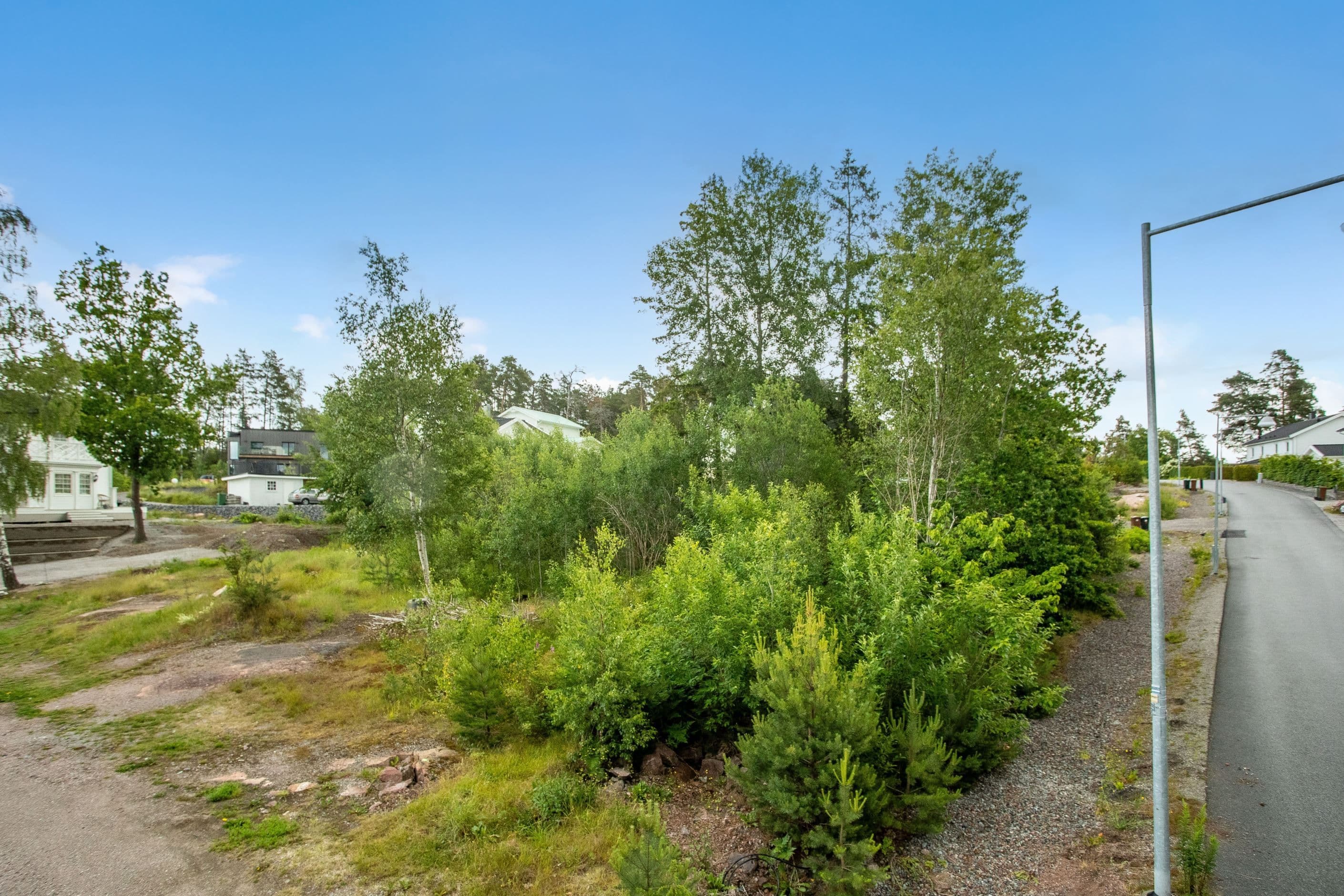 Tomt från Tingvallavägen