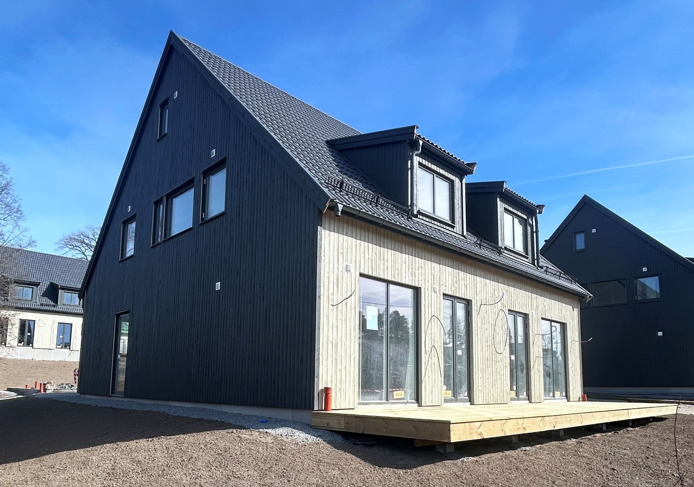 Bild från byggplatsen