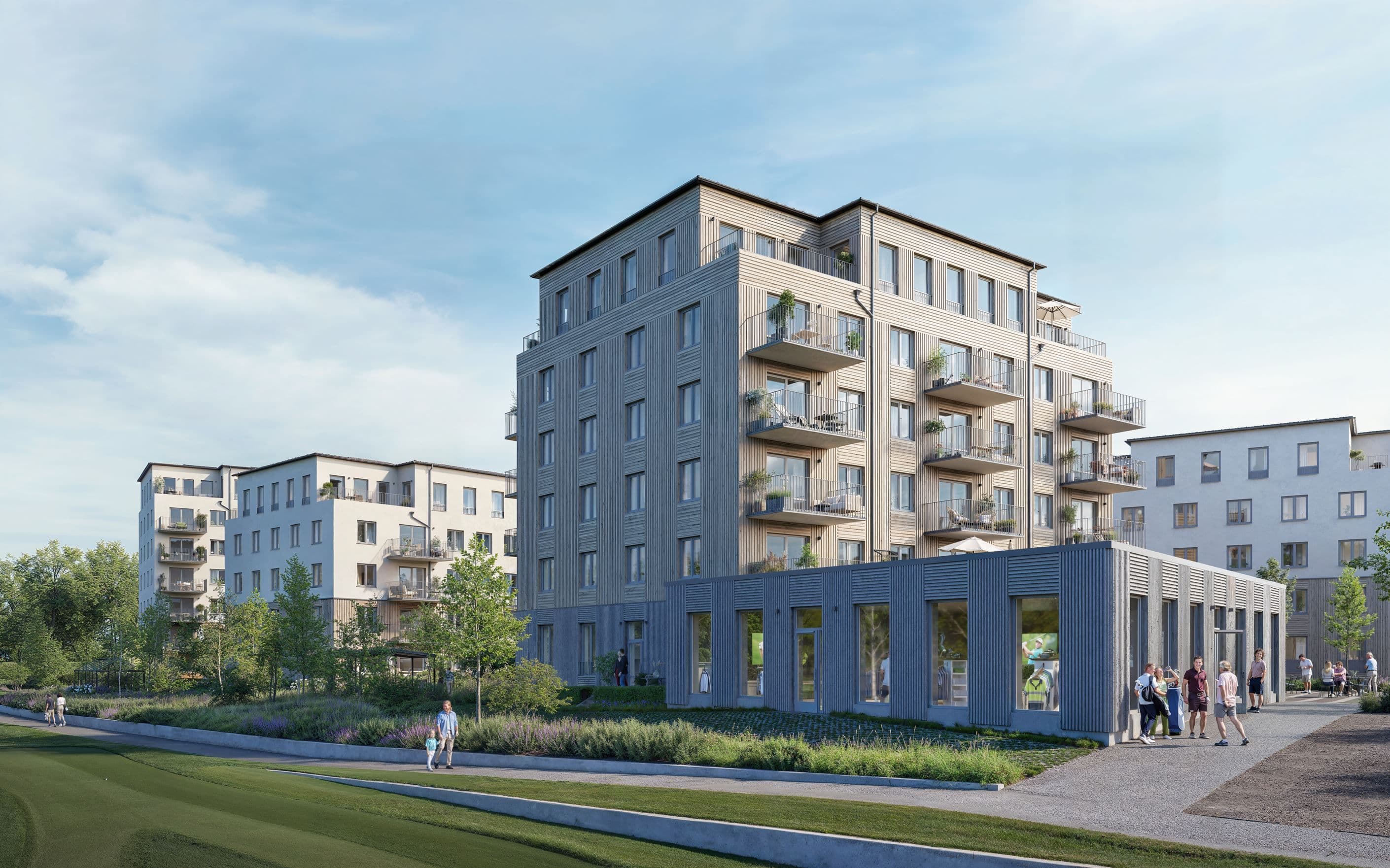 Hus 1 från nordväst