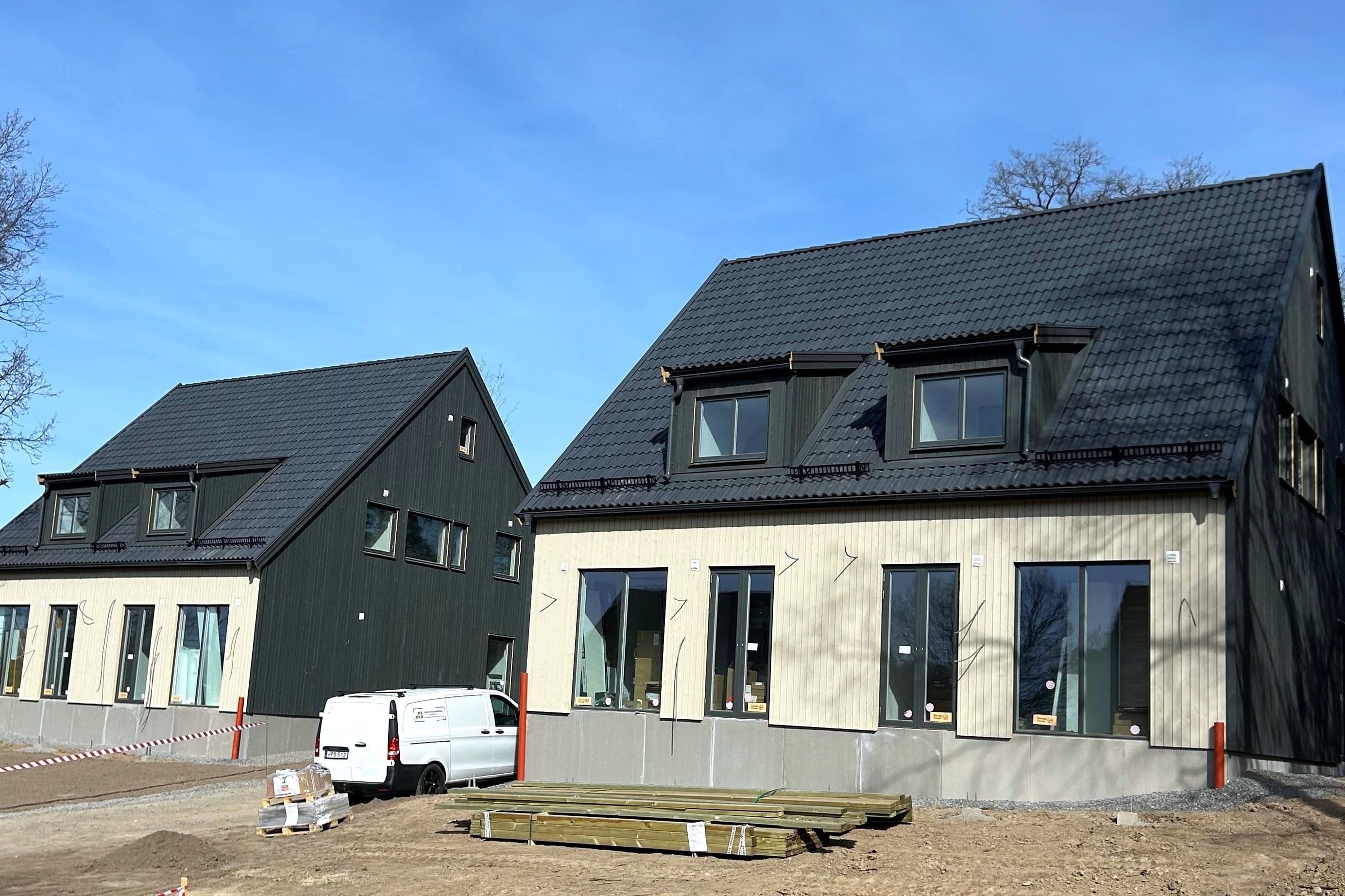 Bild från byggplatsen