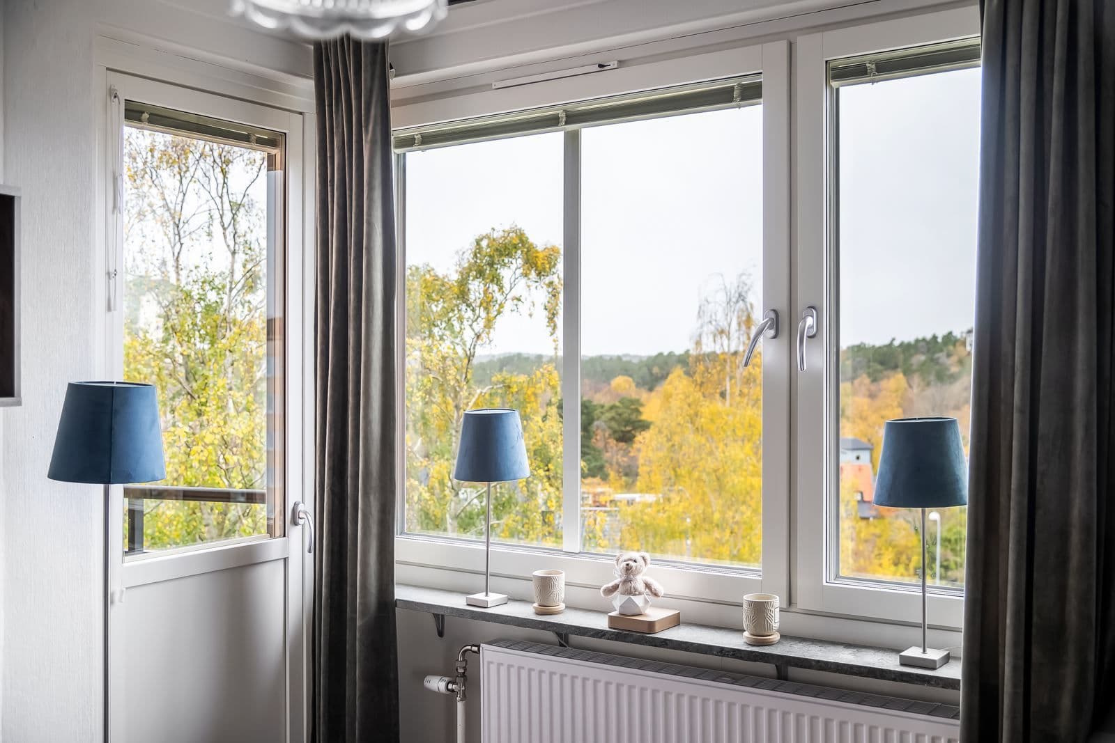 Utsikt från vardagsrum