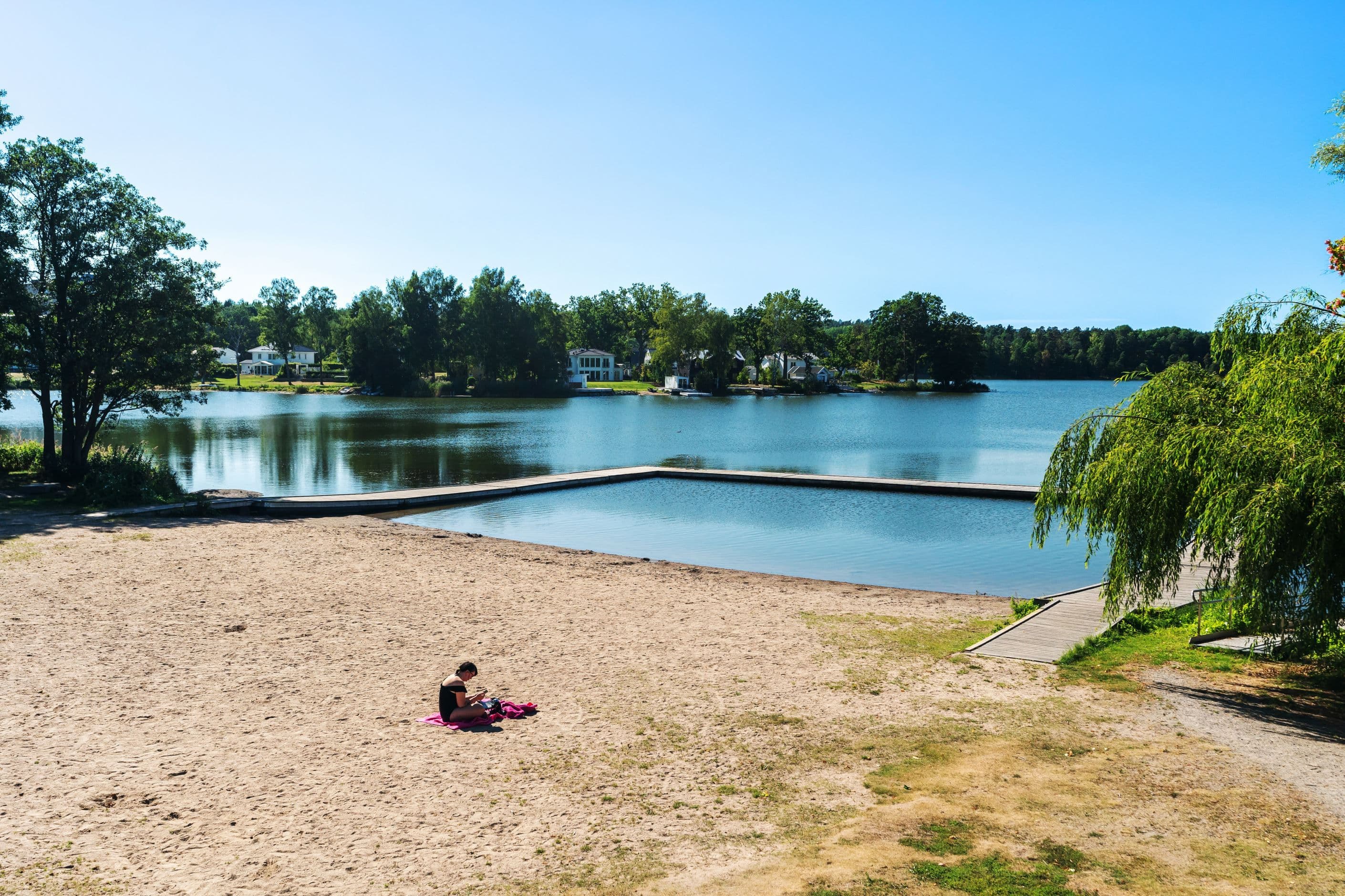 Badplats Ältasjön