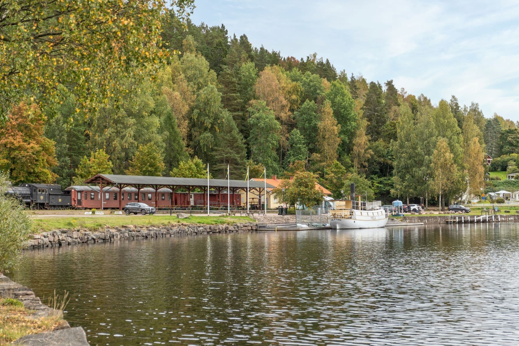 Omgivningarna längs Fryken