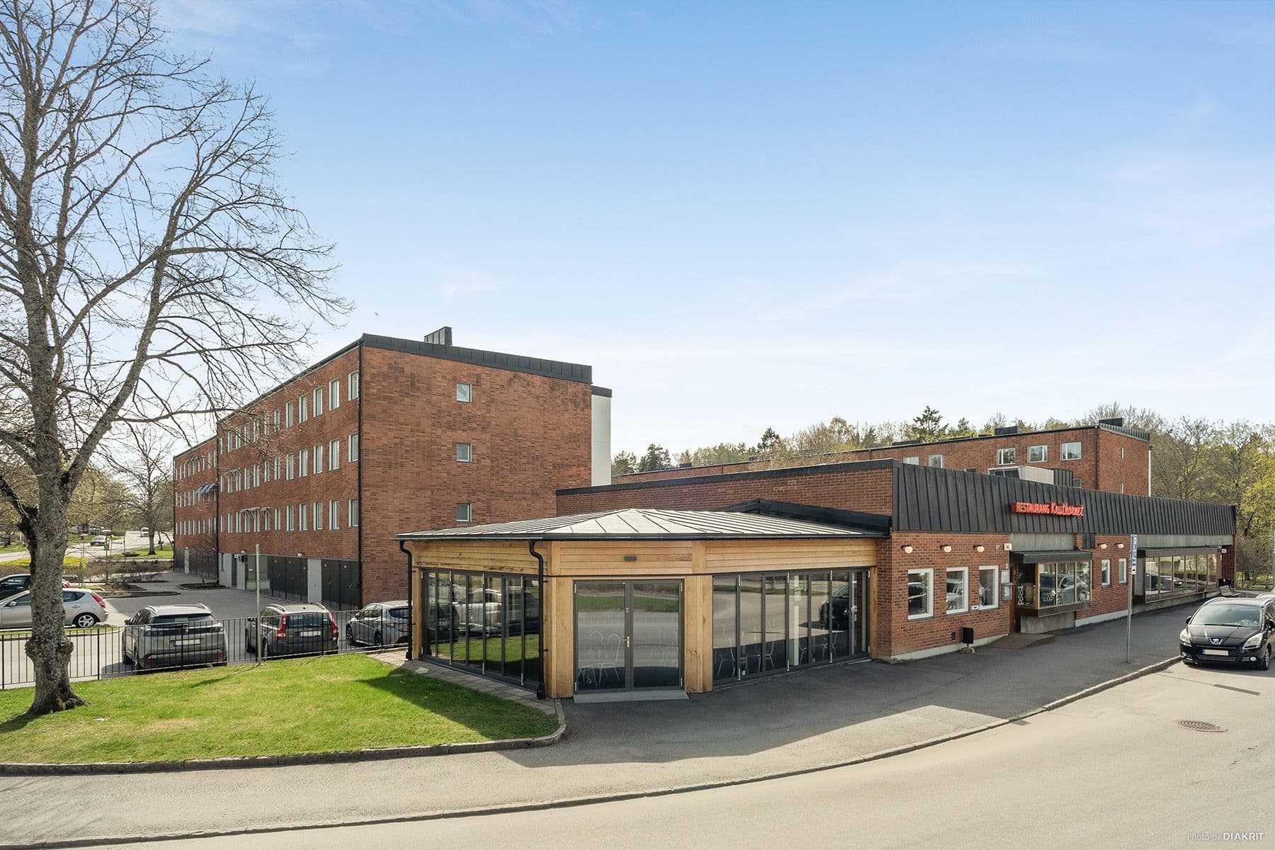 Restaurang Krutan i föreningen.