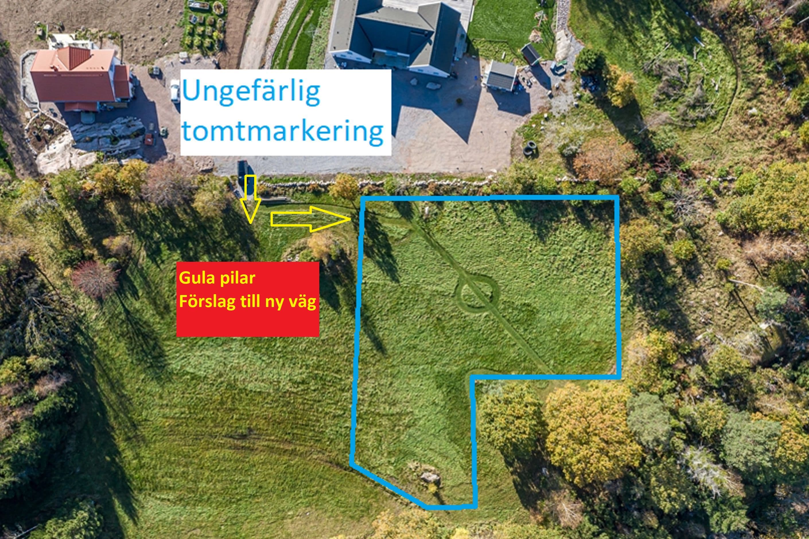 Förslag till ny väg