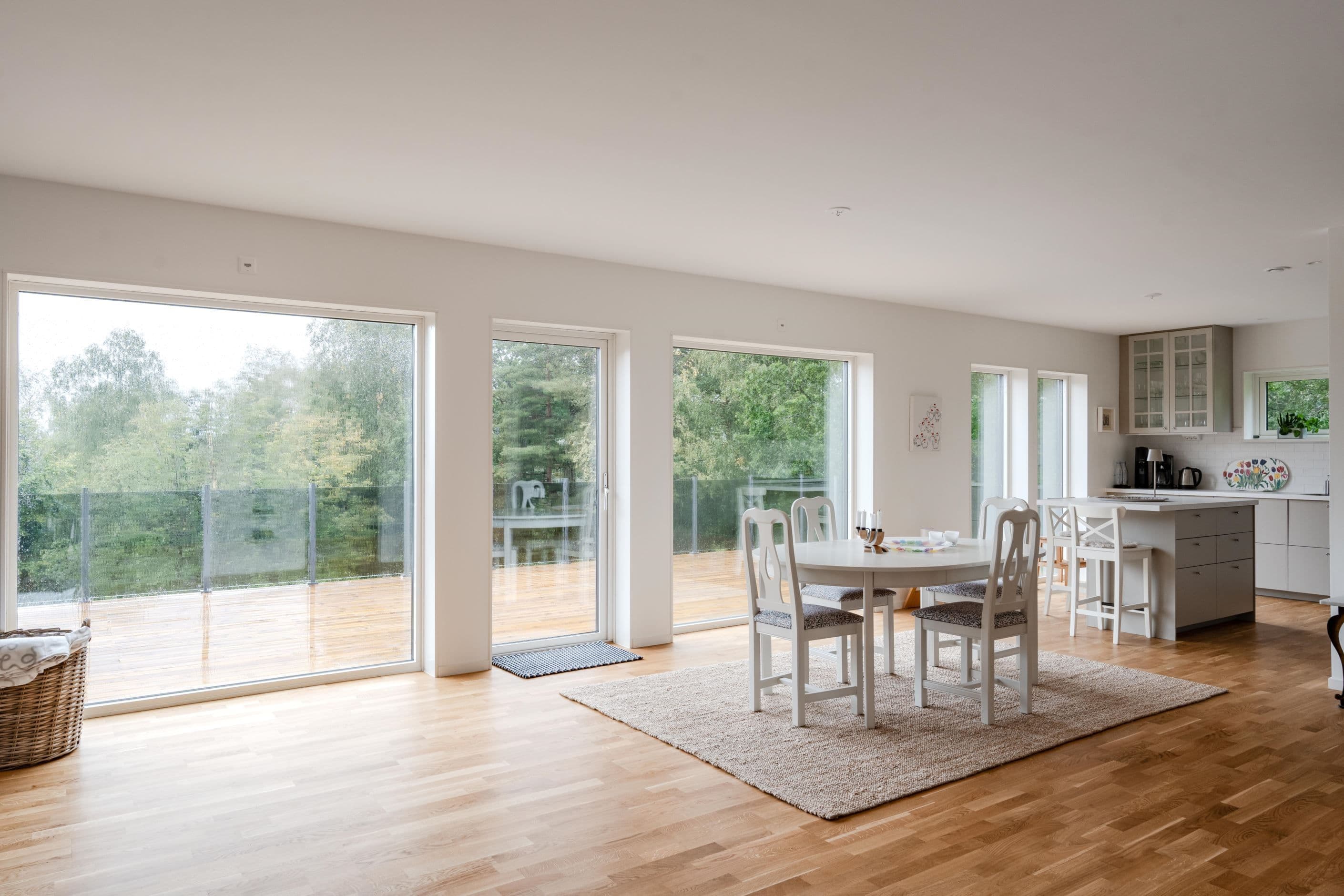 Öppen modern planlösning