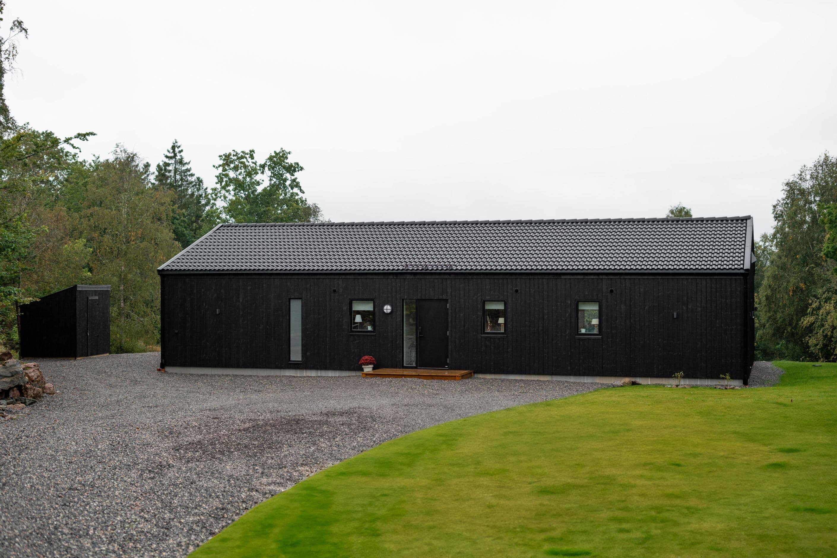 Huset på Fjällberg 45 kommer att vara identiskt, med möjlighet för tillval.