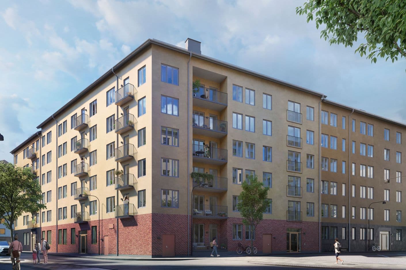 Gaffelseglet lgh 3-1002 Juno, uteplats