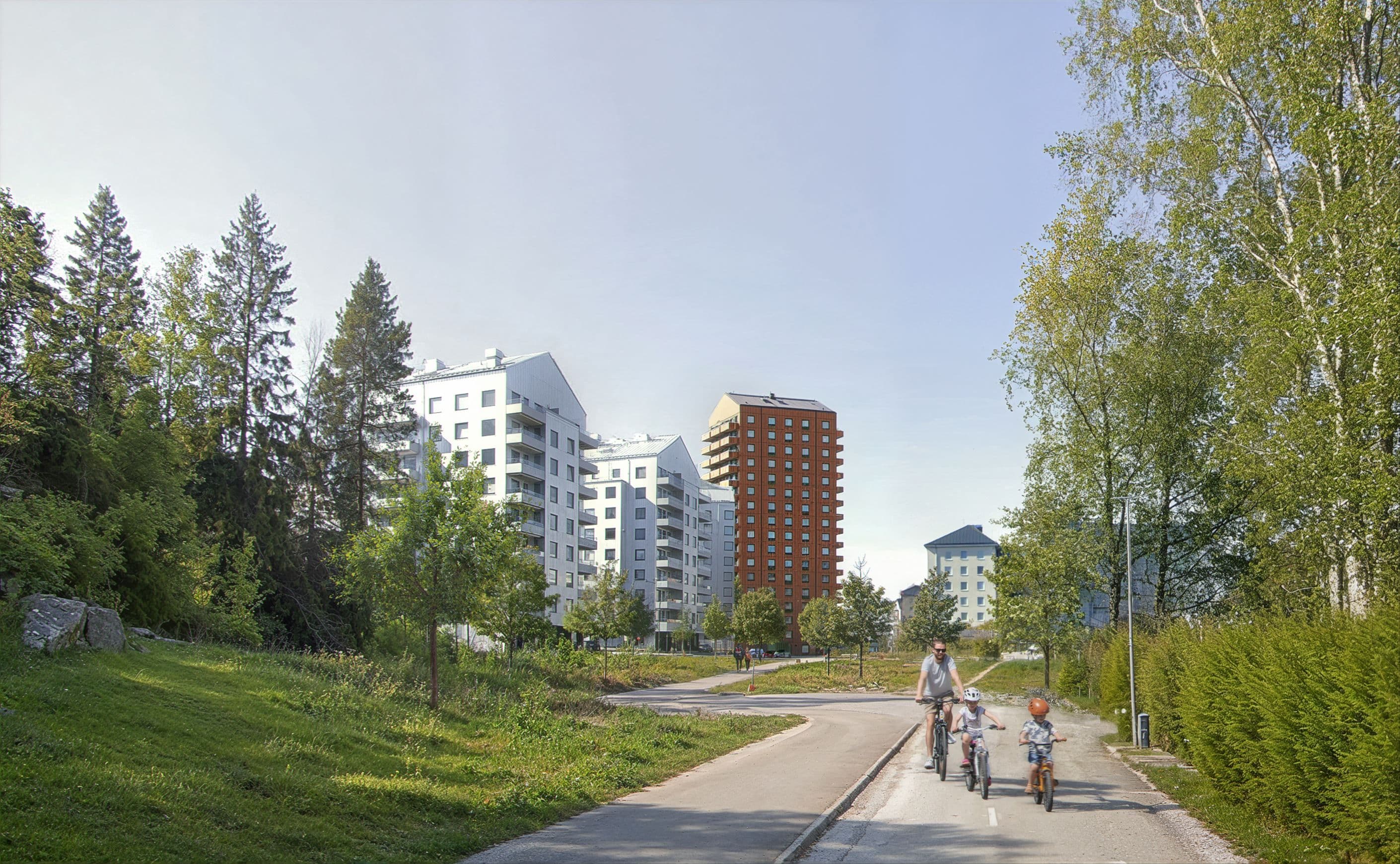 Fasad avstånd