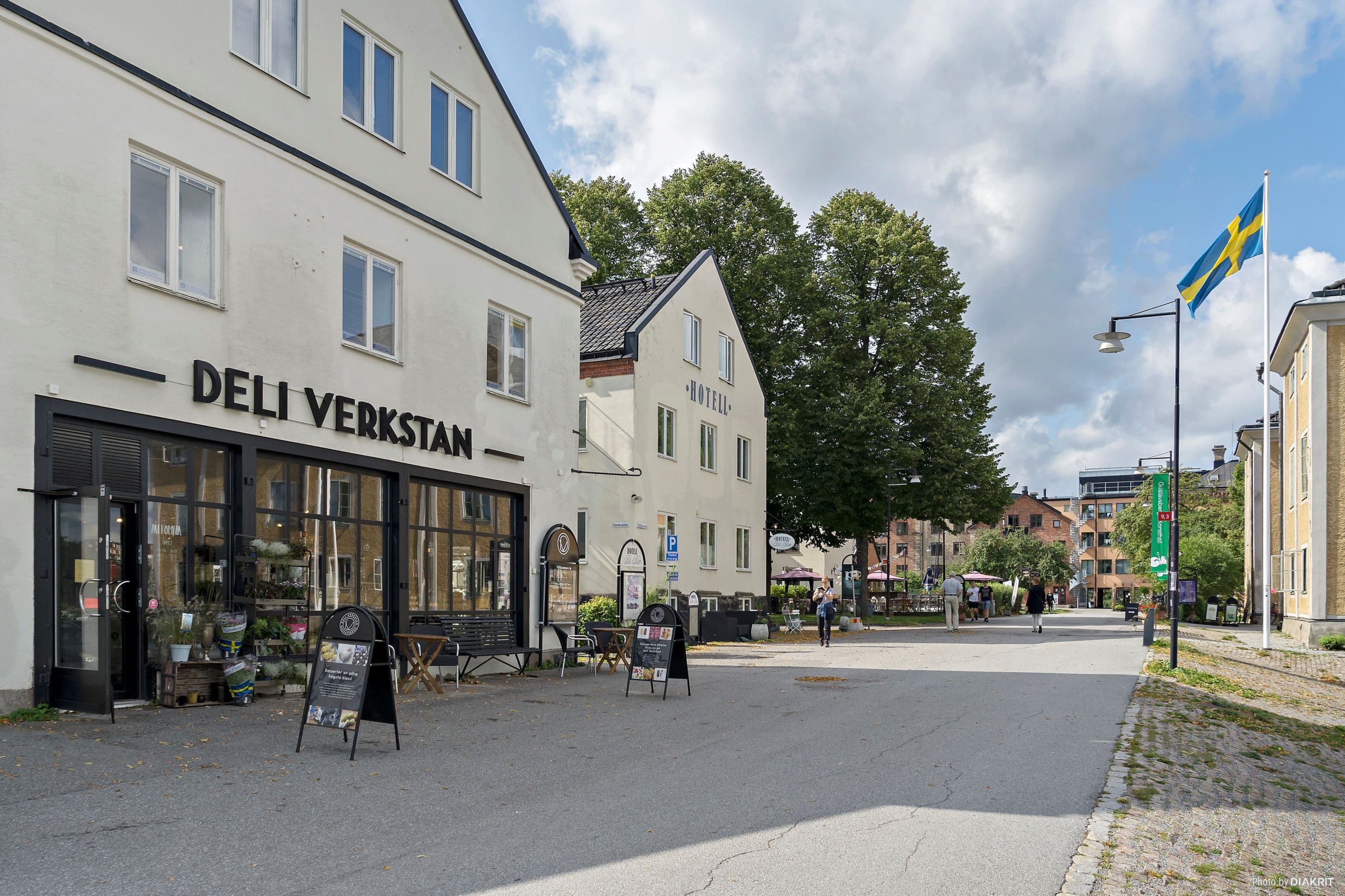 Deliverkstan i hamnen