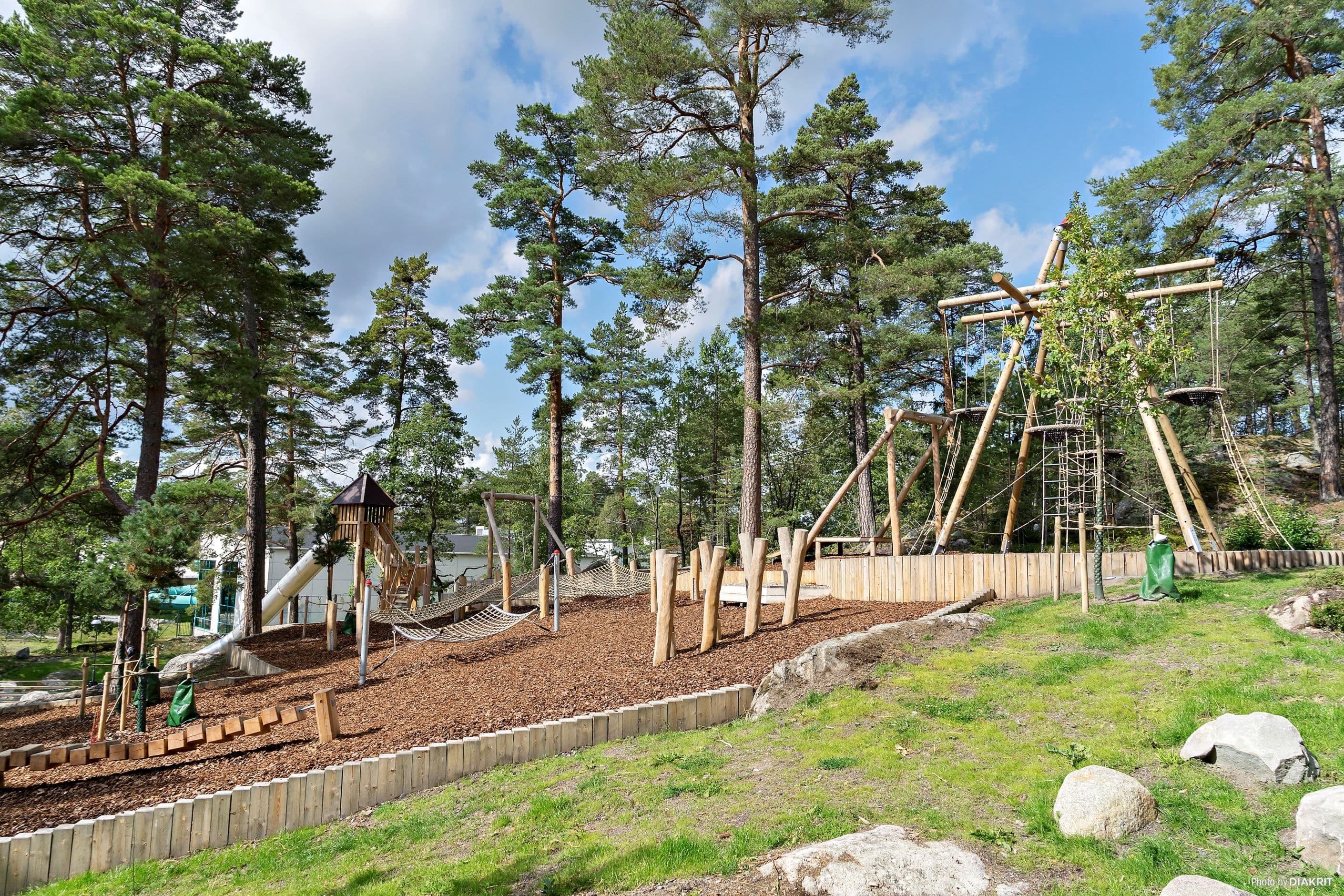 Lekpark vid Ösby sjö