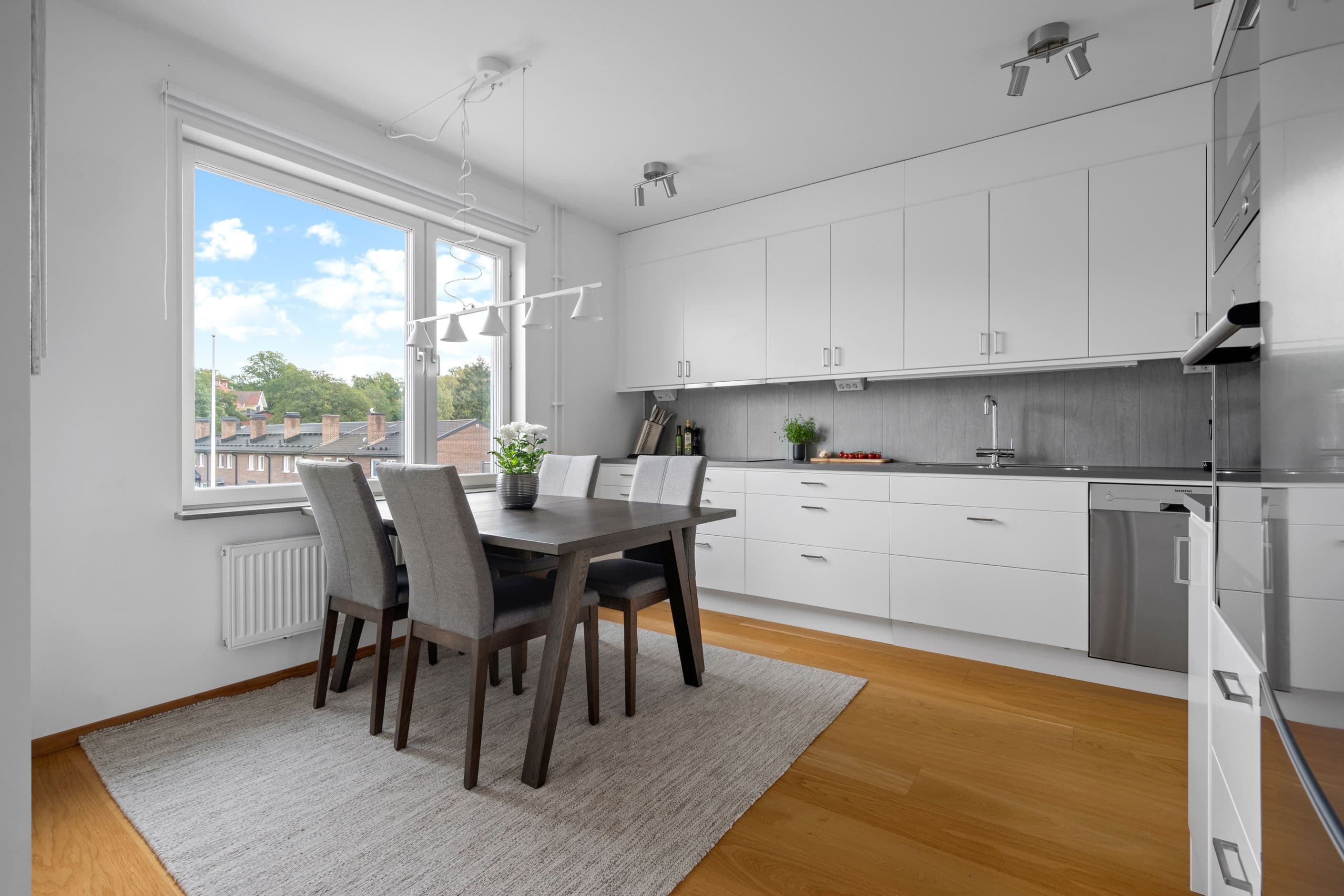 Matplats intill köket