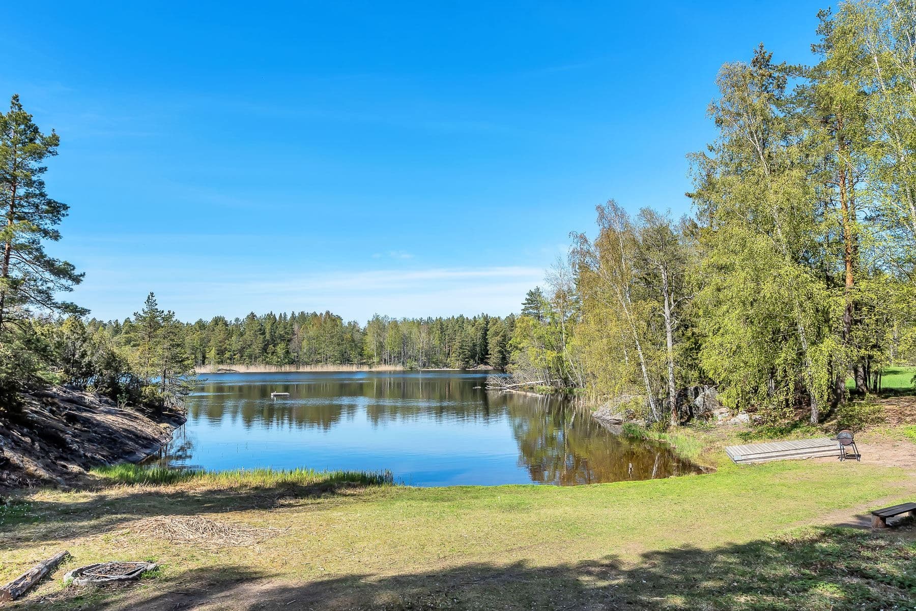 Badplats i närområdet