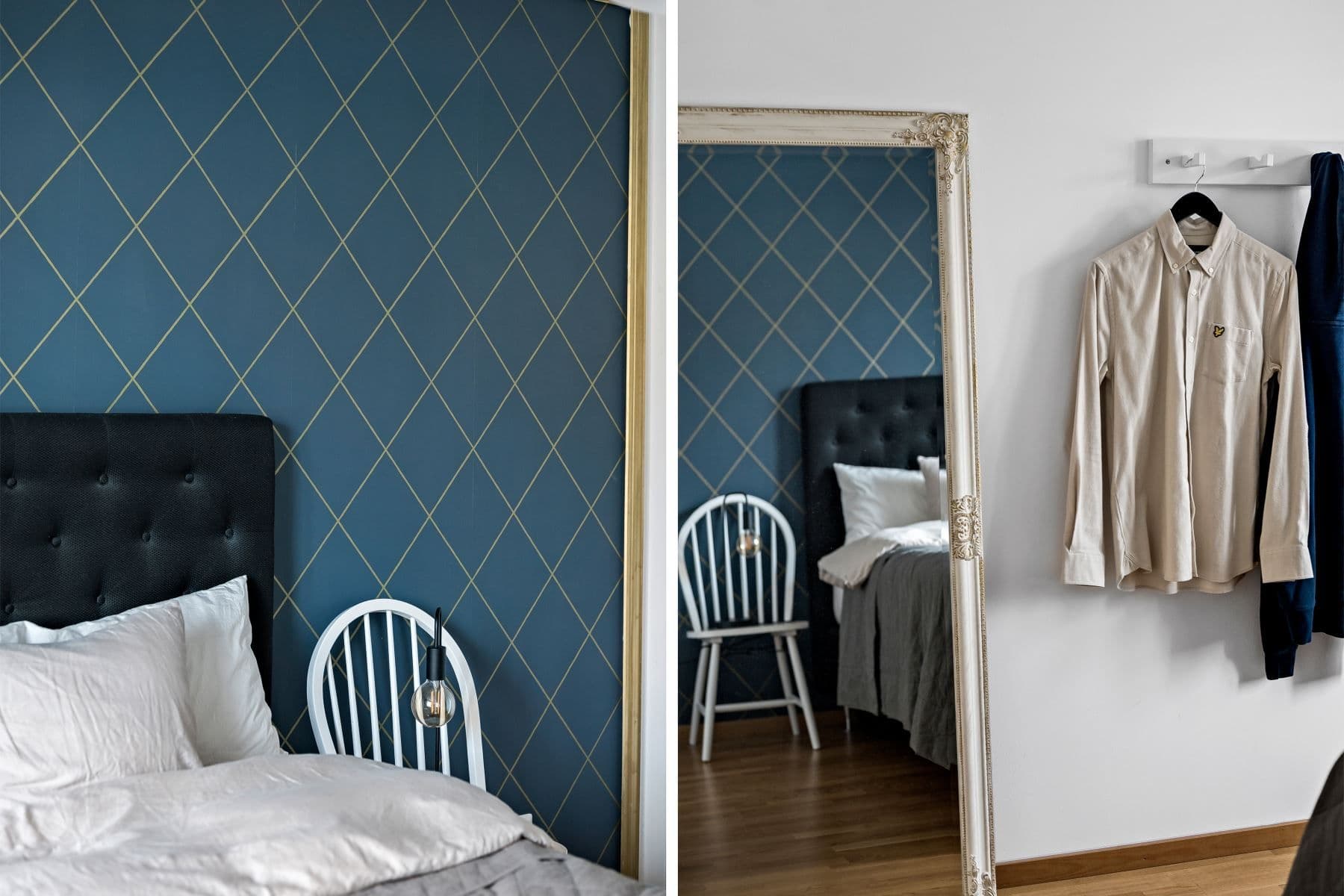 Detaljbild sovrum