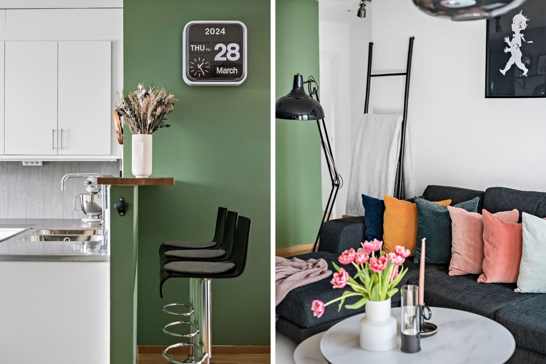 Detaljbild vardagsrum
