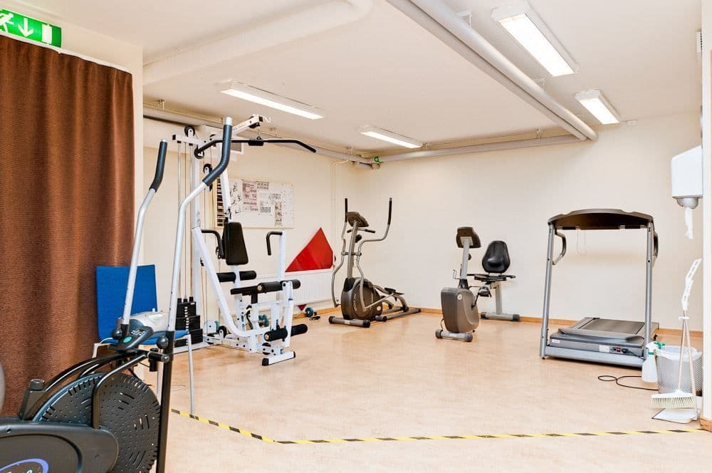 Gym finns i föreningen