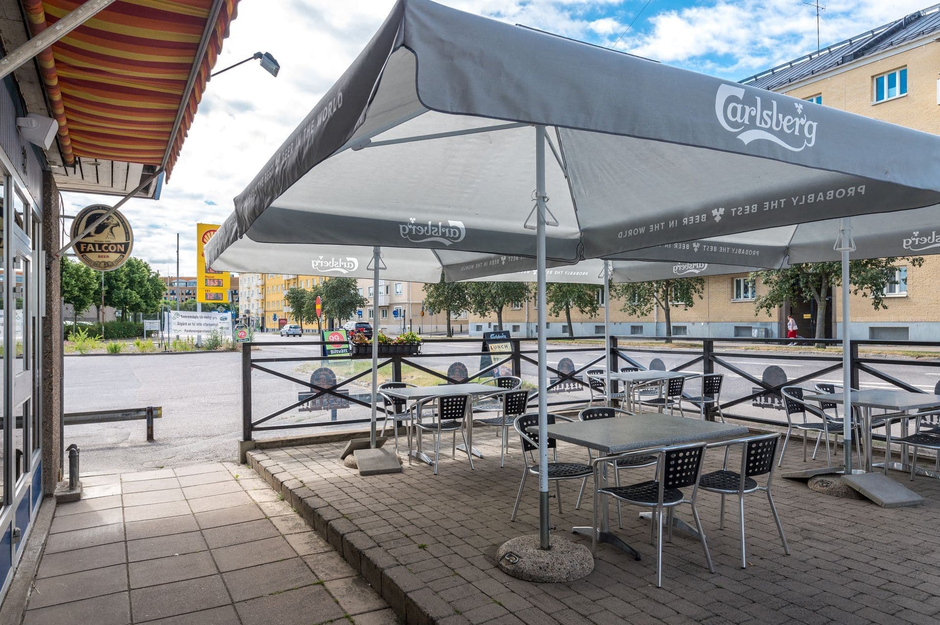 Uteservering, perfekt under sommartid