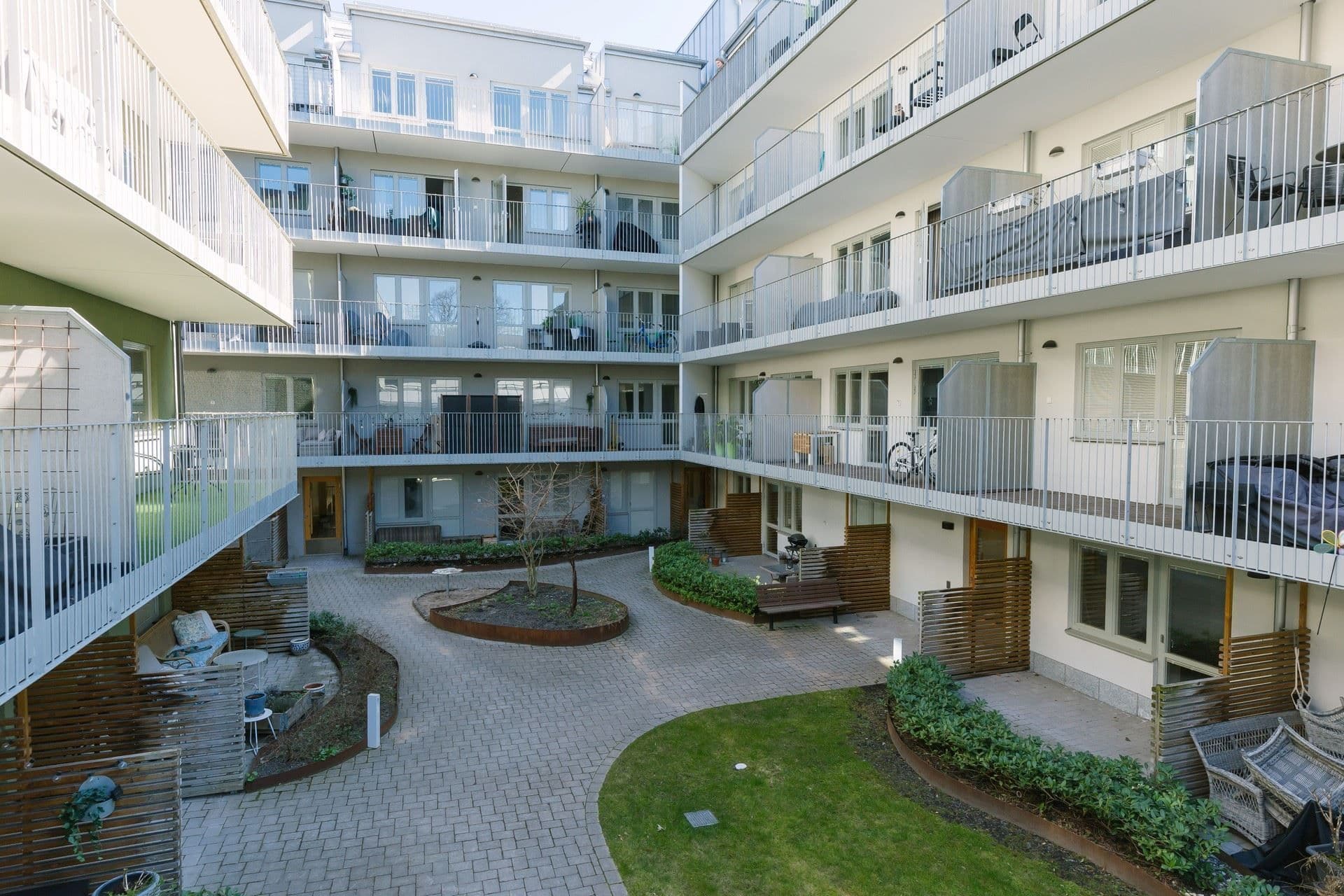 Vacker innegård!