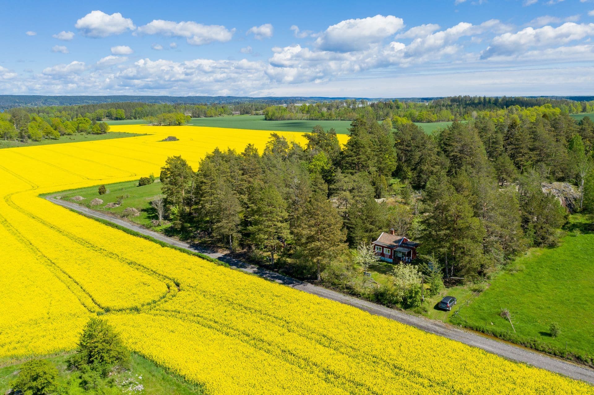 En lantlig oas på Vikbolandet
