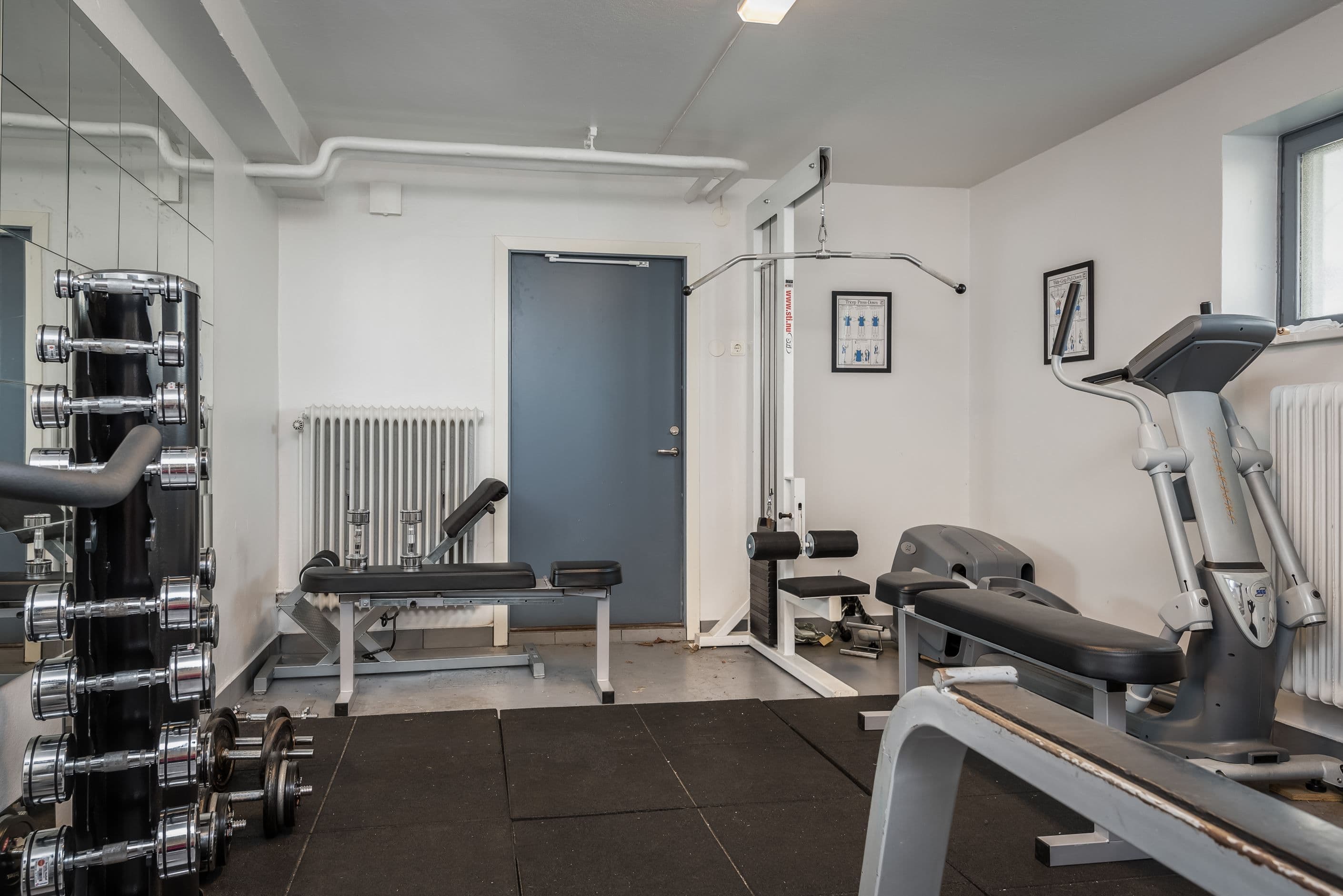 Föreningens gemensamma gym