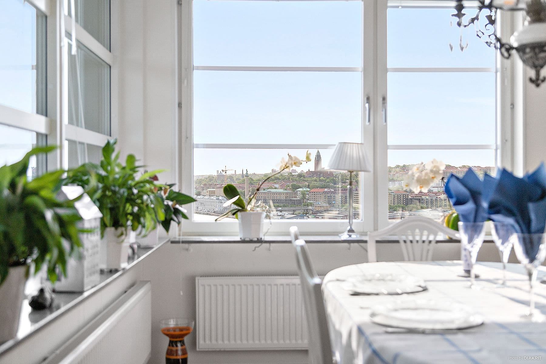Svårt att hitta bättre läge för nyåsmiddag