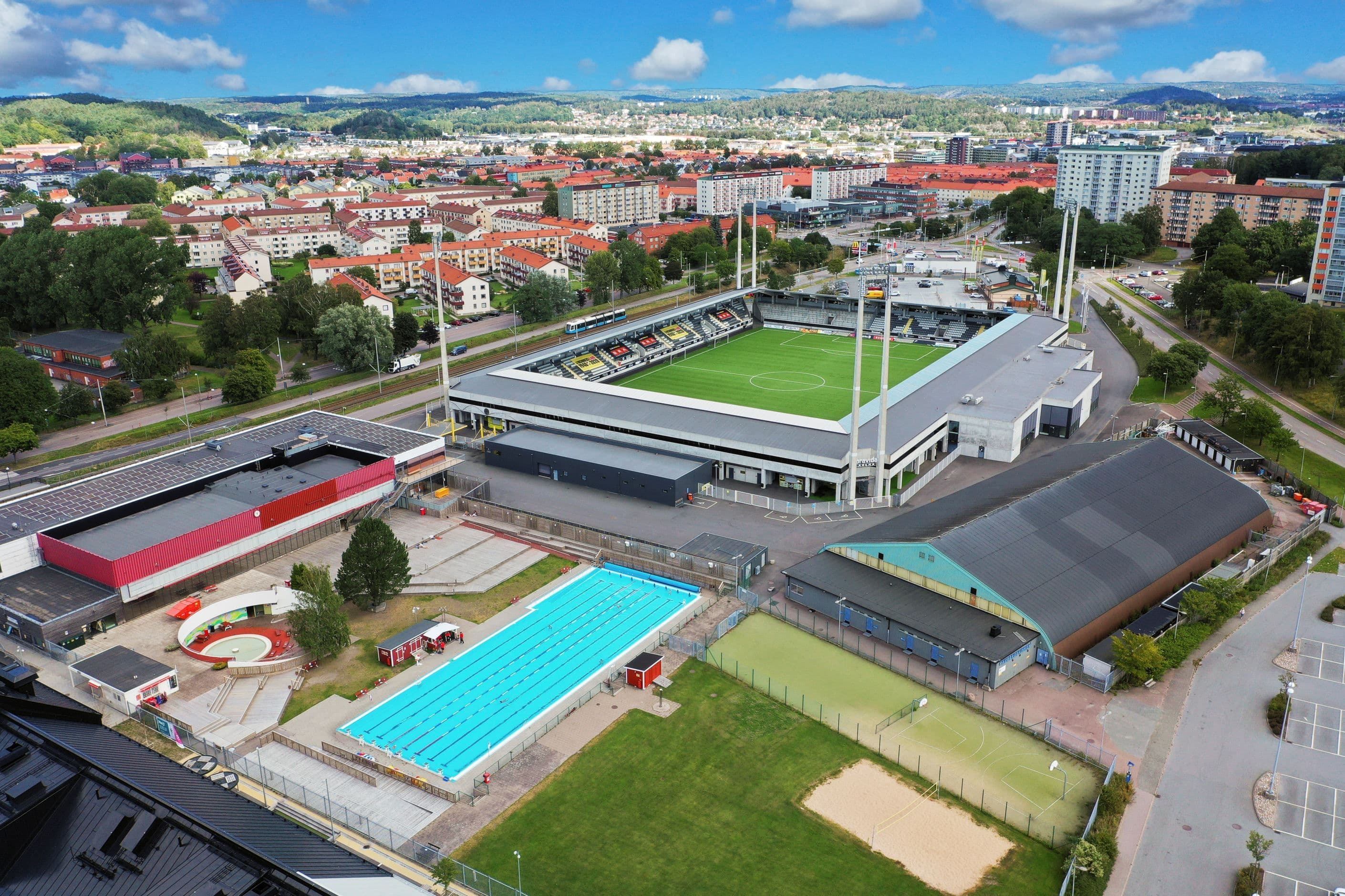 Bravida arena, Rambergsrinken, Lundbybadet