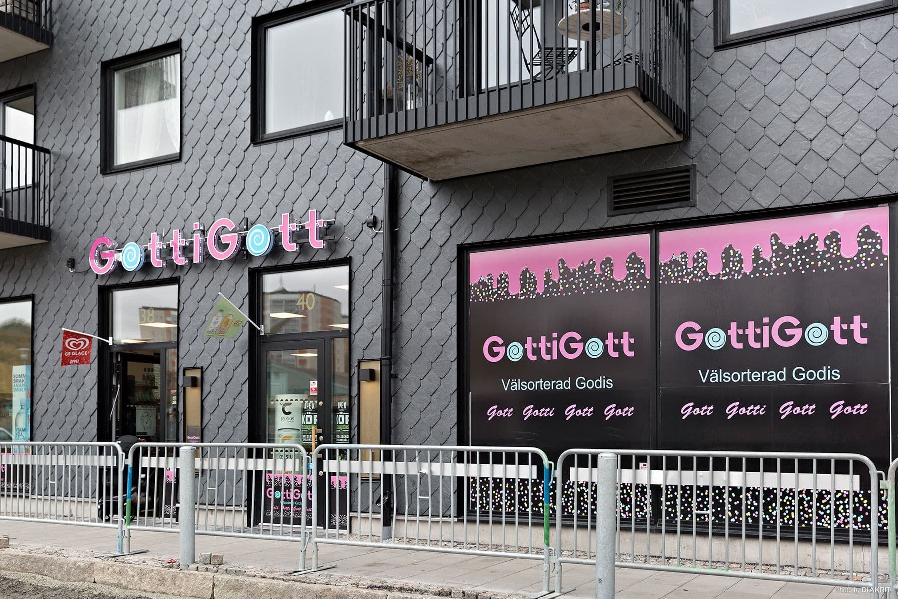 Godisbutik i grannhuset