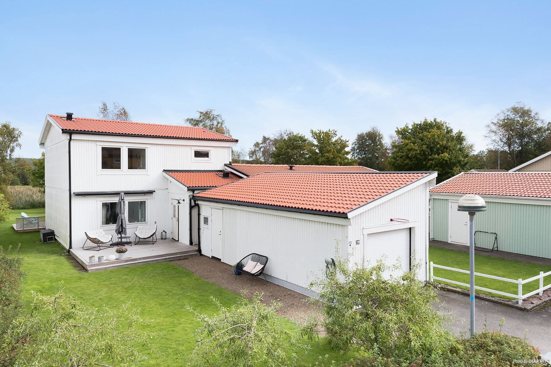 Garage på tomten