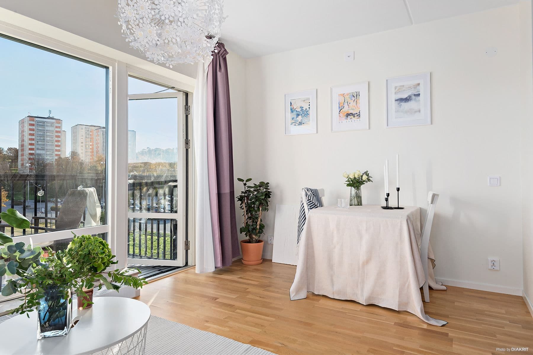 Plats för matbord