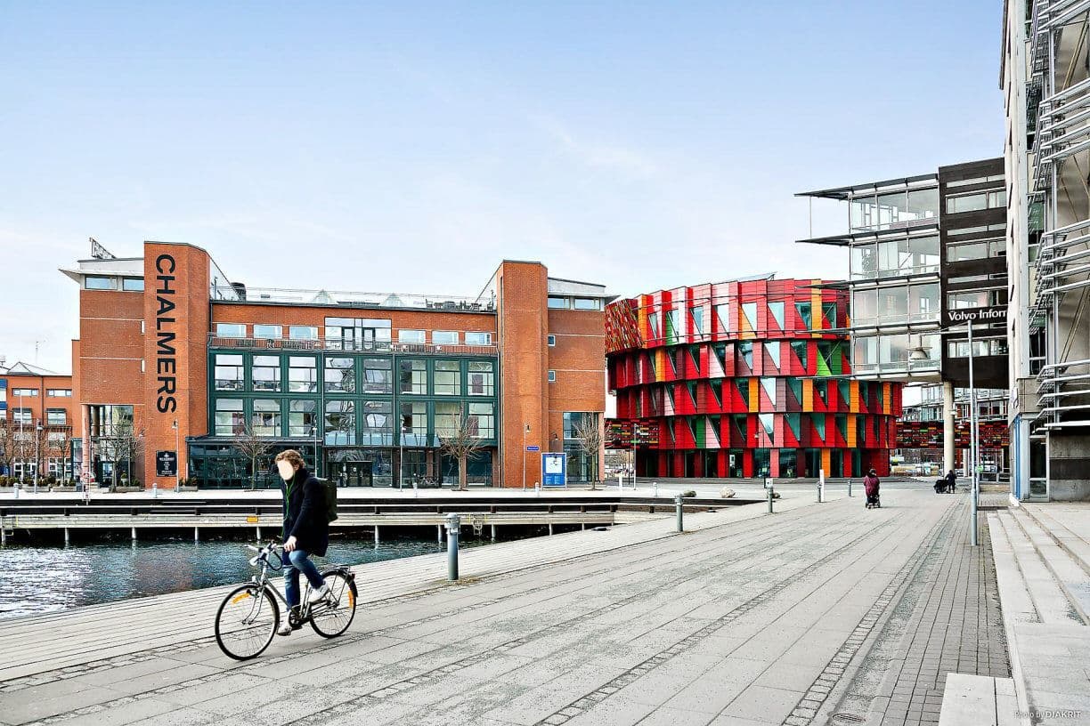 Science park - där Chalmers och flertalet företag finns