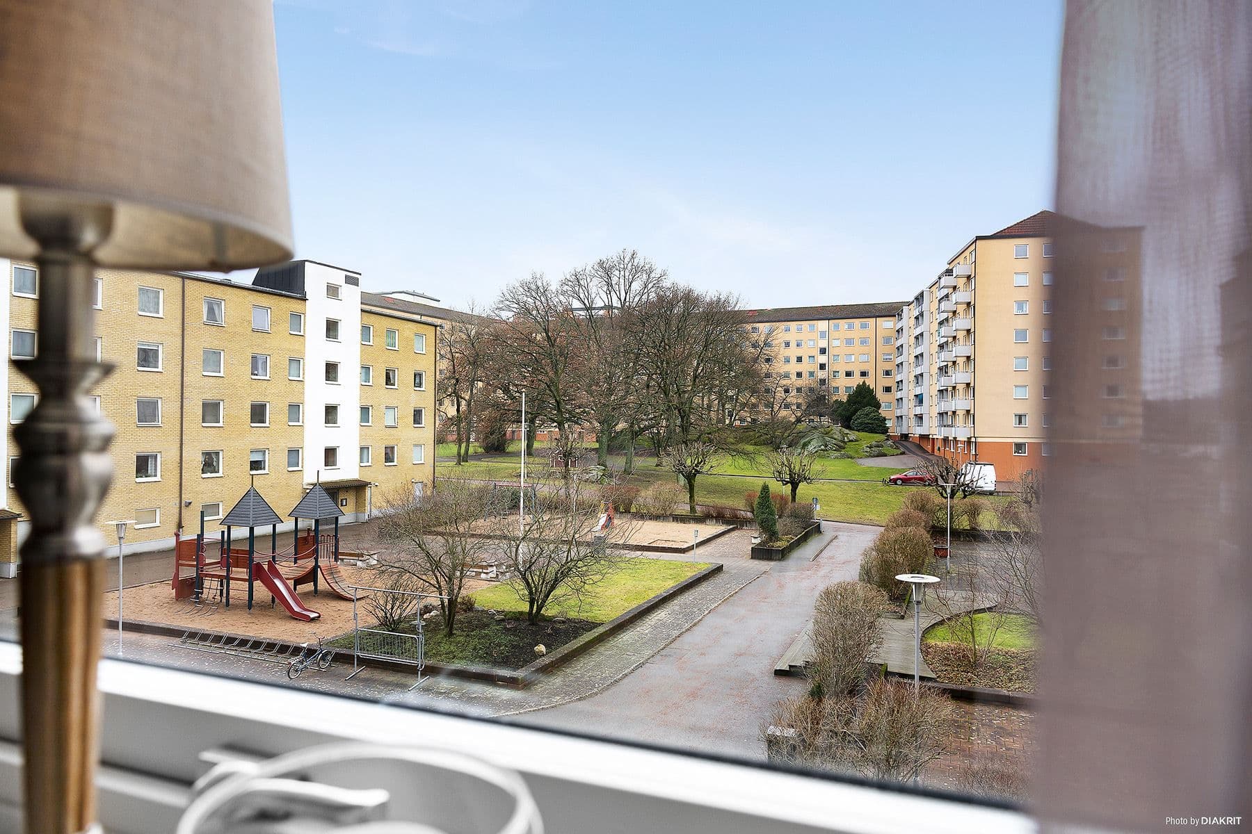 Från köksfönstret