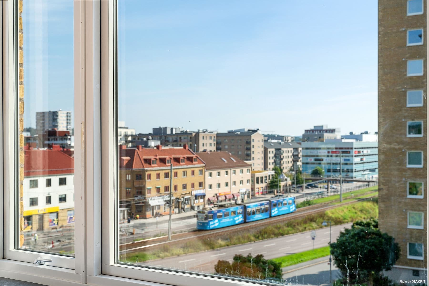 Härlig utsikt ifrån vardagsrummet