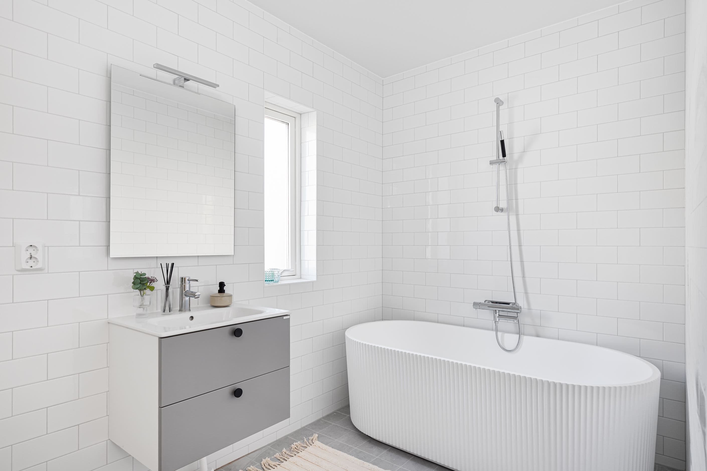 Bad/wc på övervåning