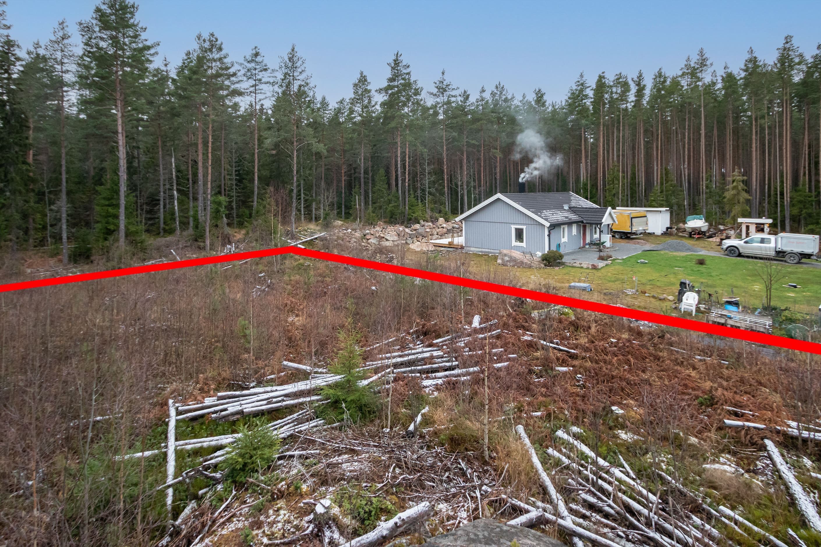 Markeringen är ungefärlig