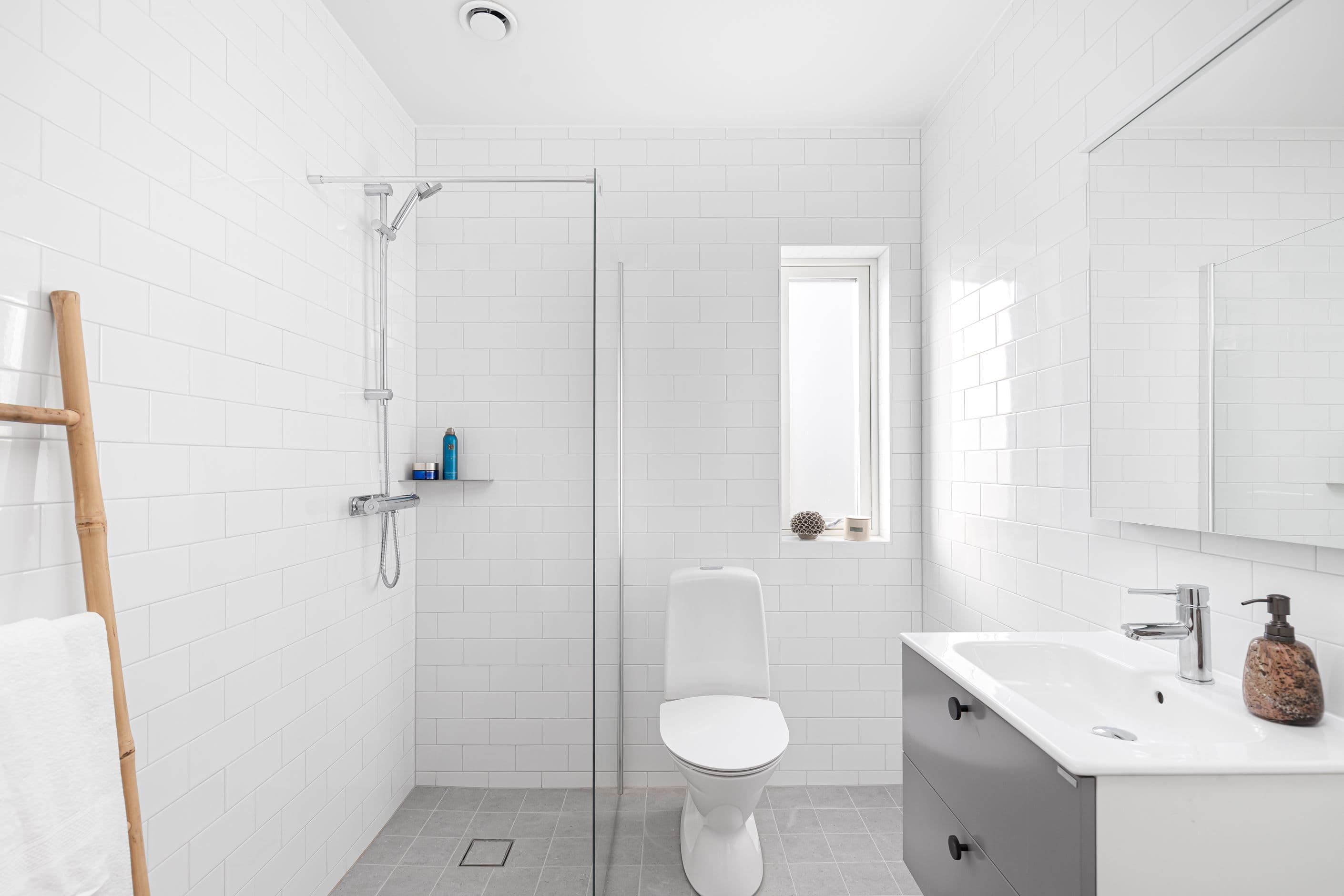 Dusch/wc på entreplan
