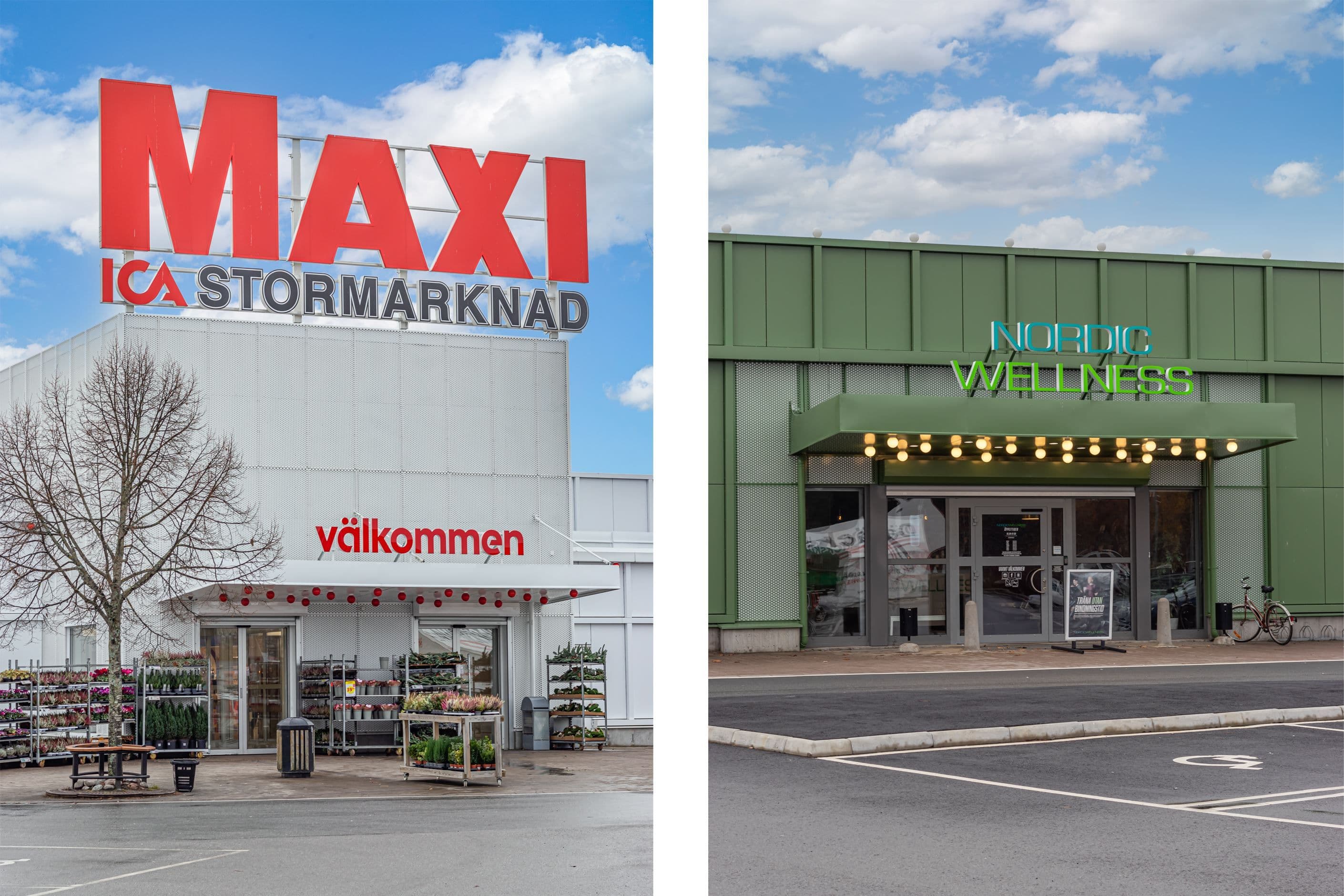Nära till mataffärer, gym och mycket mer