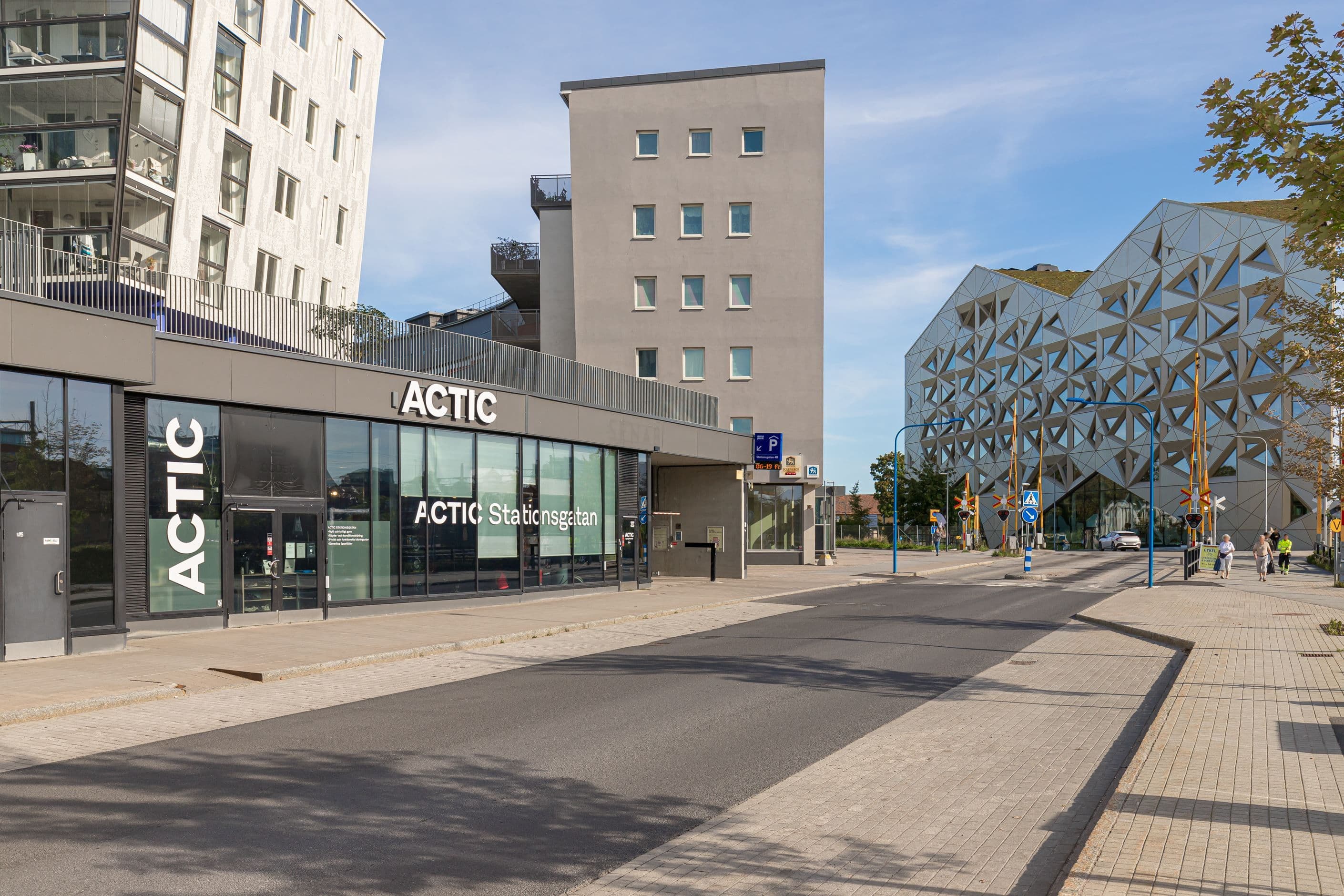 Gångavstånd till Actic gym