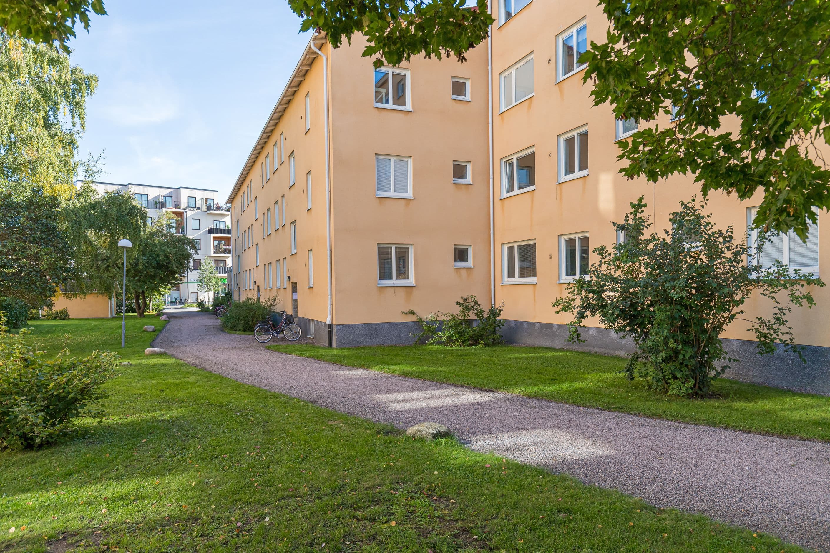 Centralt men ändå lugnt läge