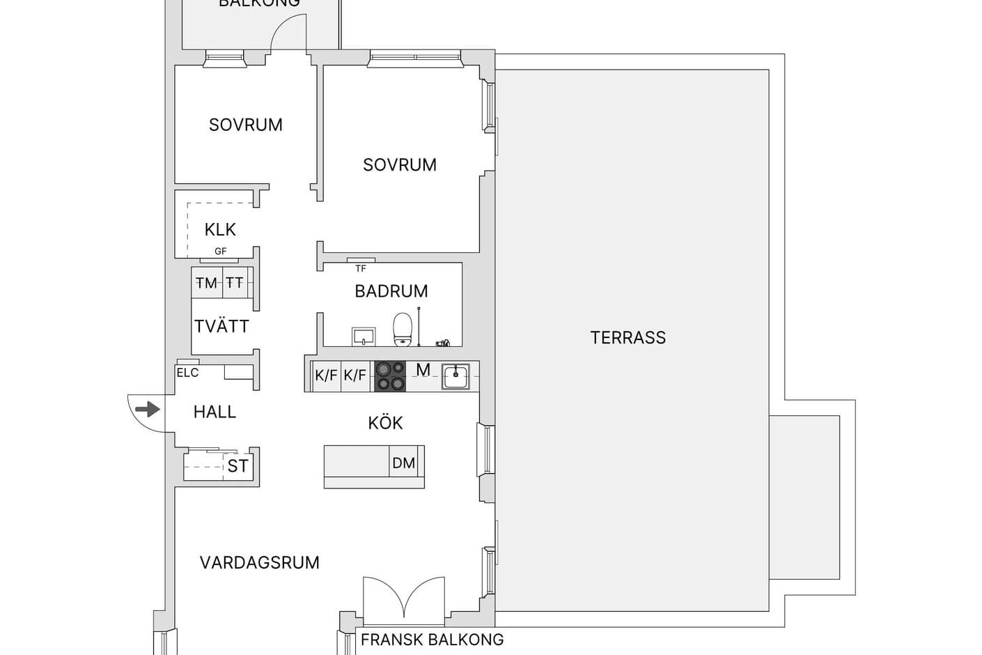 Värtavägen 53F, 5 tr