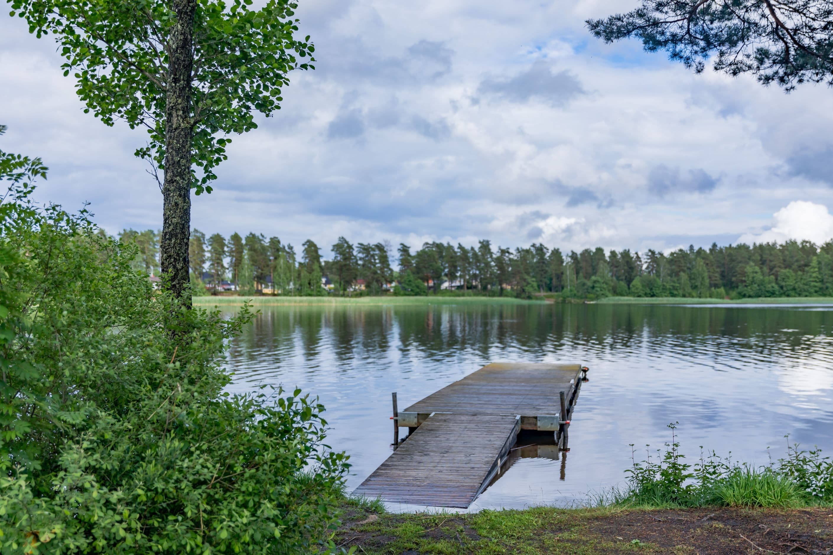 Granne med Hjortsjön