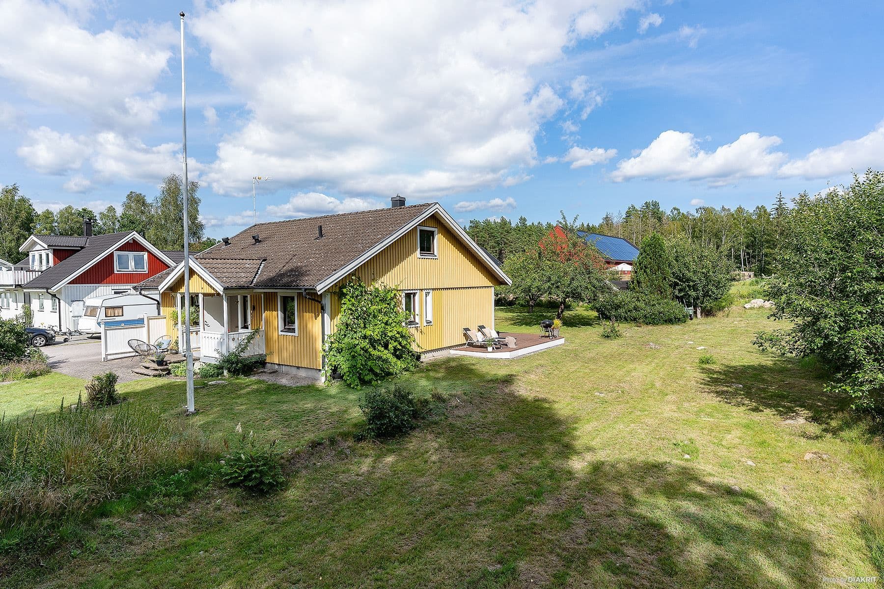 Trevlig familjevilla belägen på lugn återvändsgränd