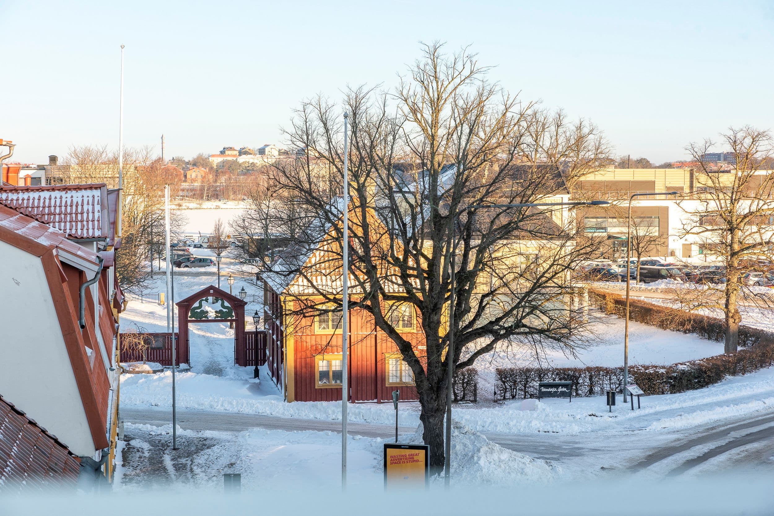Utsikt från balkong