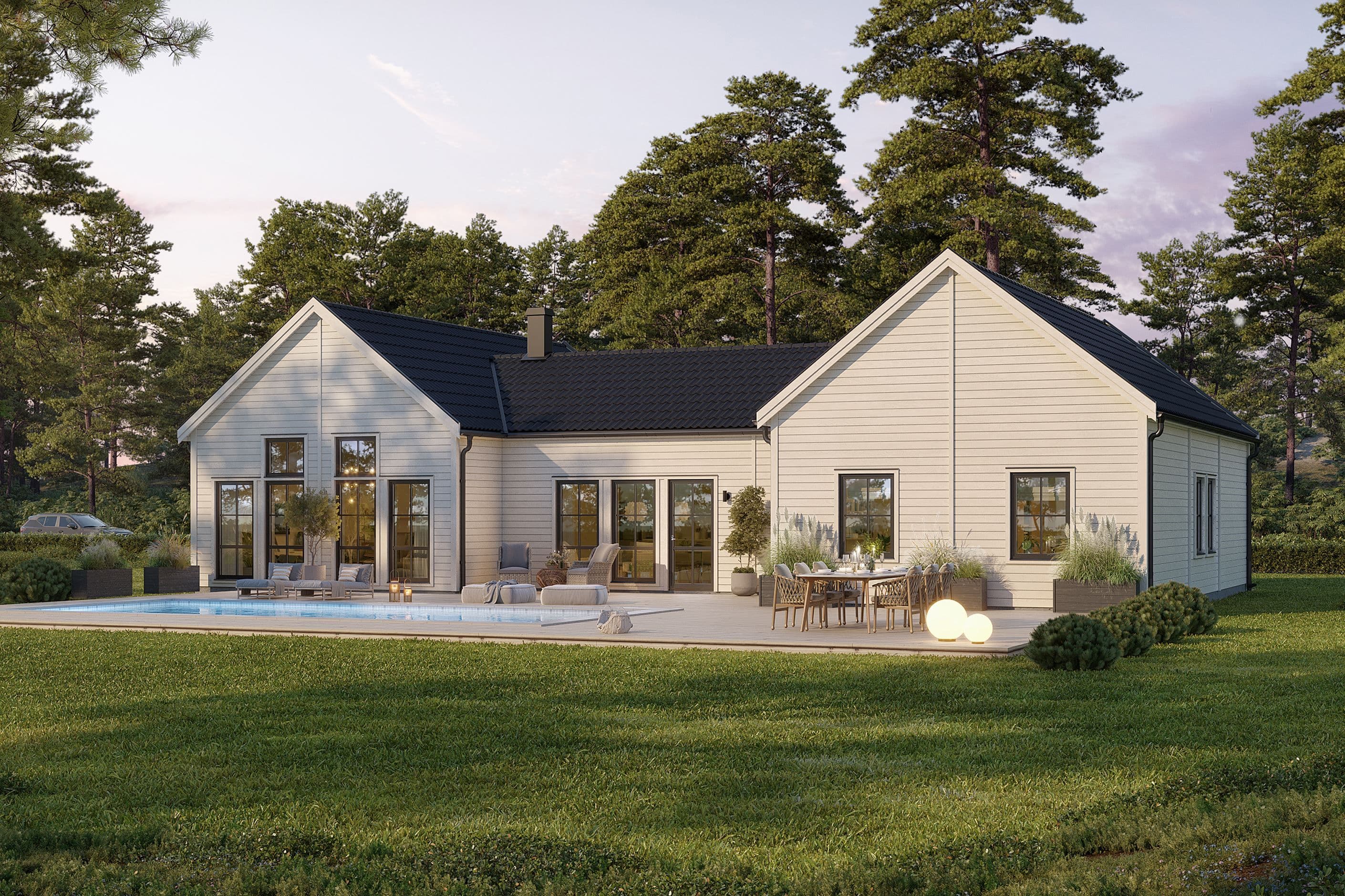 LB-hus Optimal 161 baksida