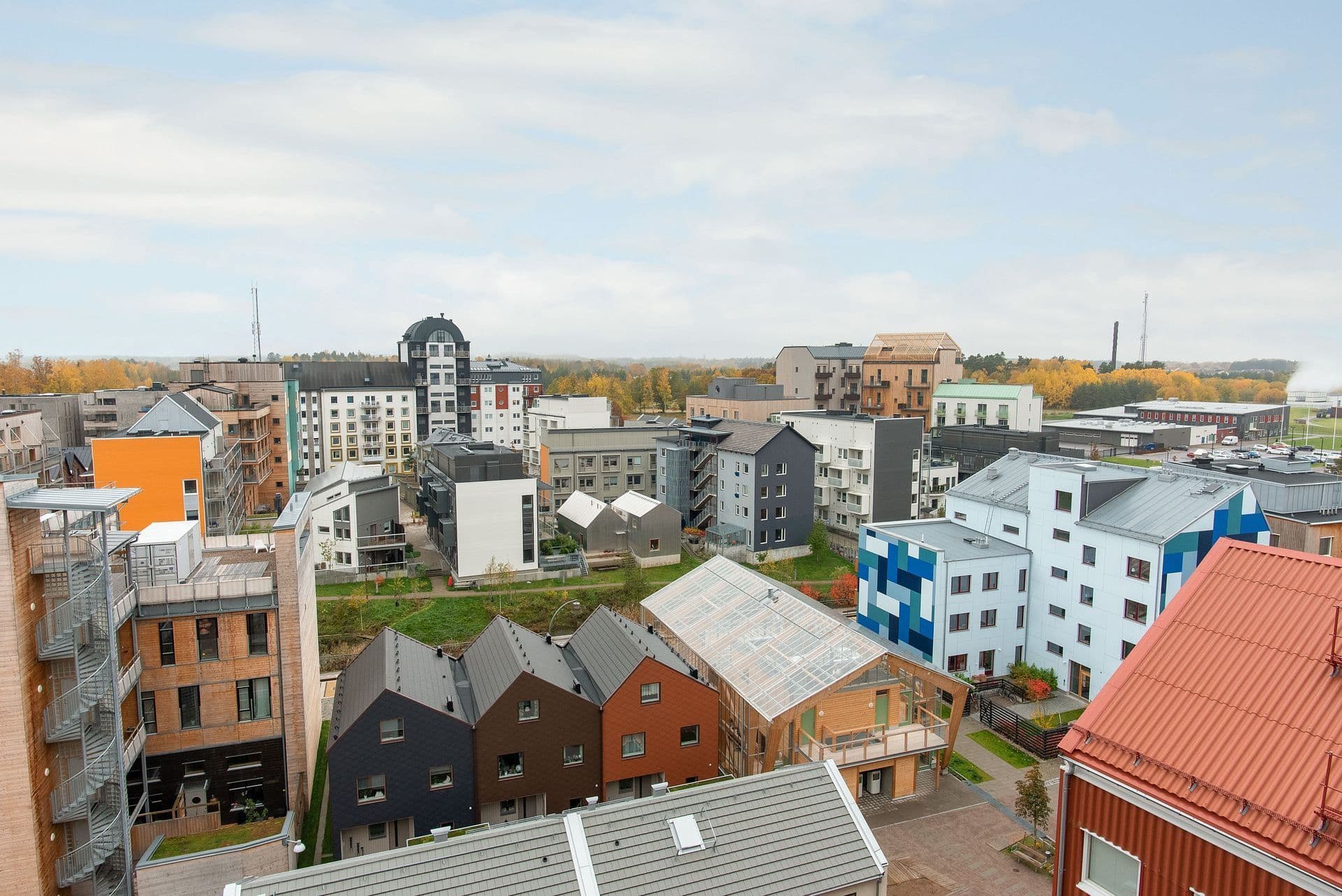 Vallastaden -modern arkitektur!
