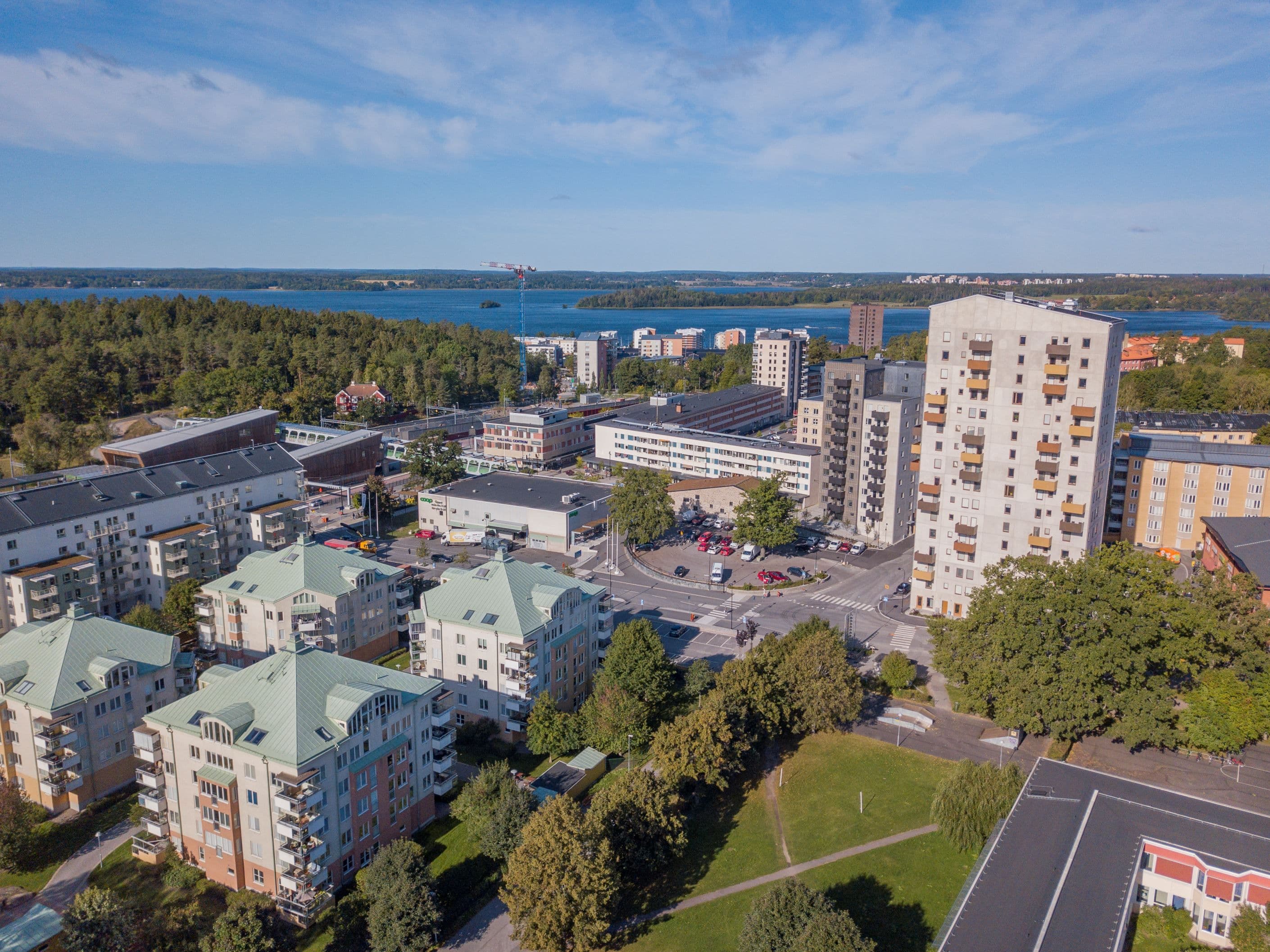 Kallhäll vy