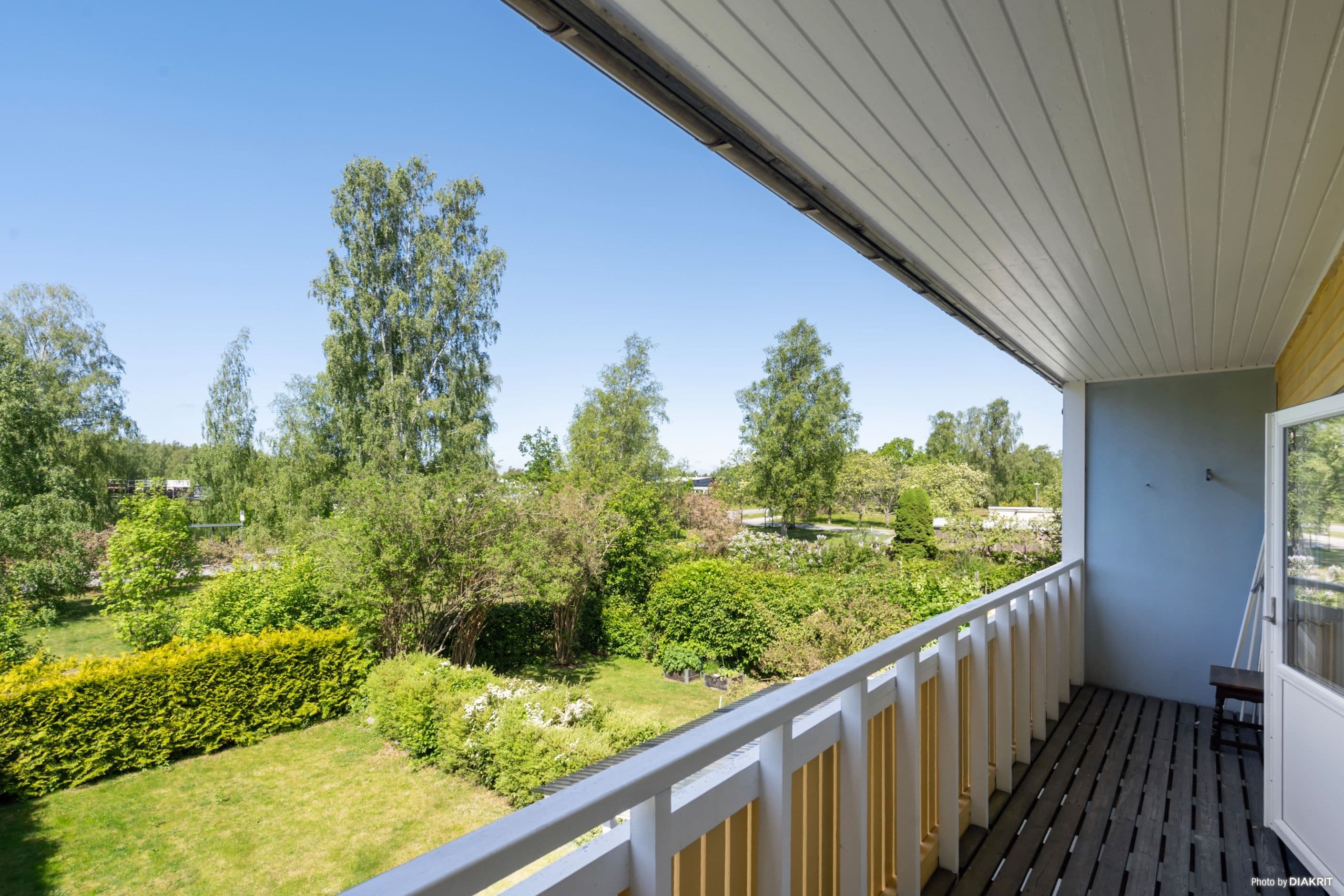 Vy från balkongen